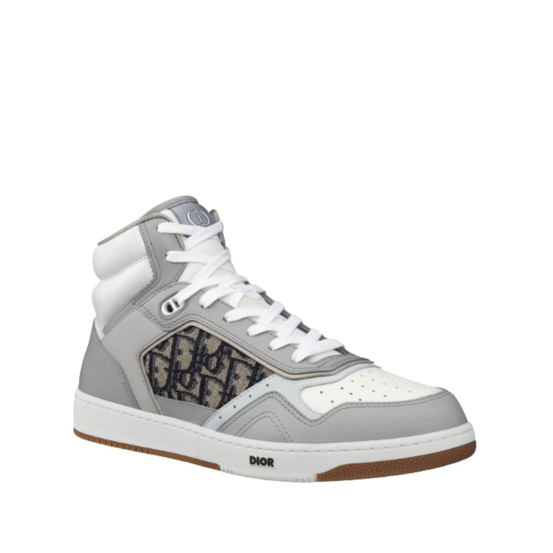 DIOR High-Top Sneaker in Gray
