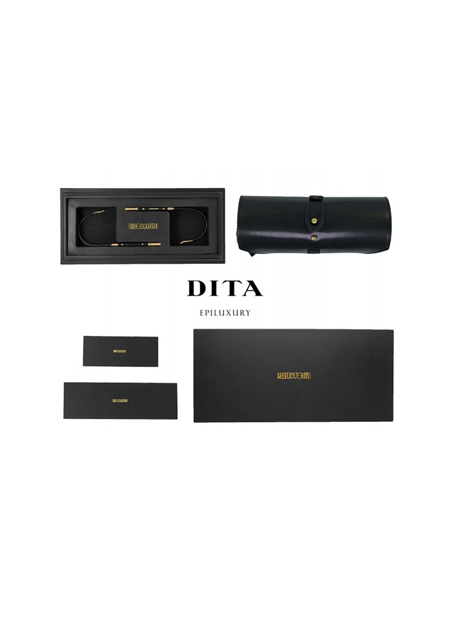 DITA Stylish Optical Frames with International Fit and 140mm Temples