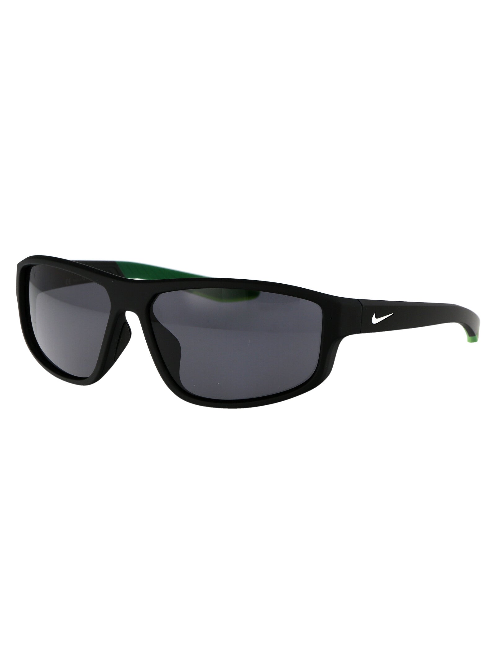 NIKE Matte Black Acetate Sunglasses - Unisex