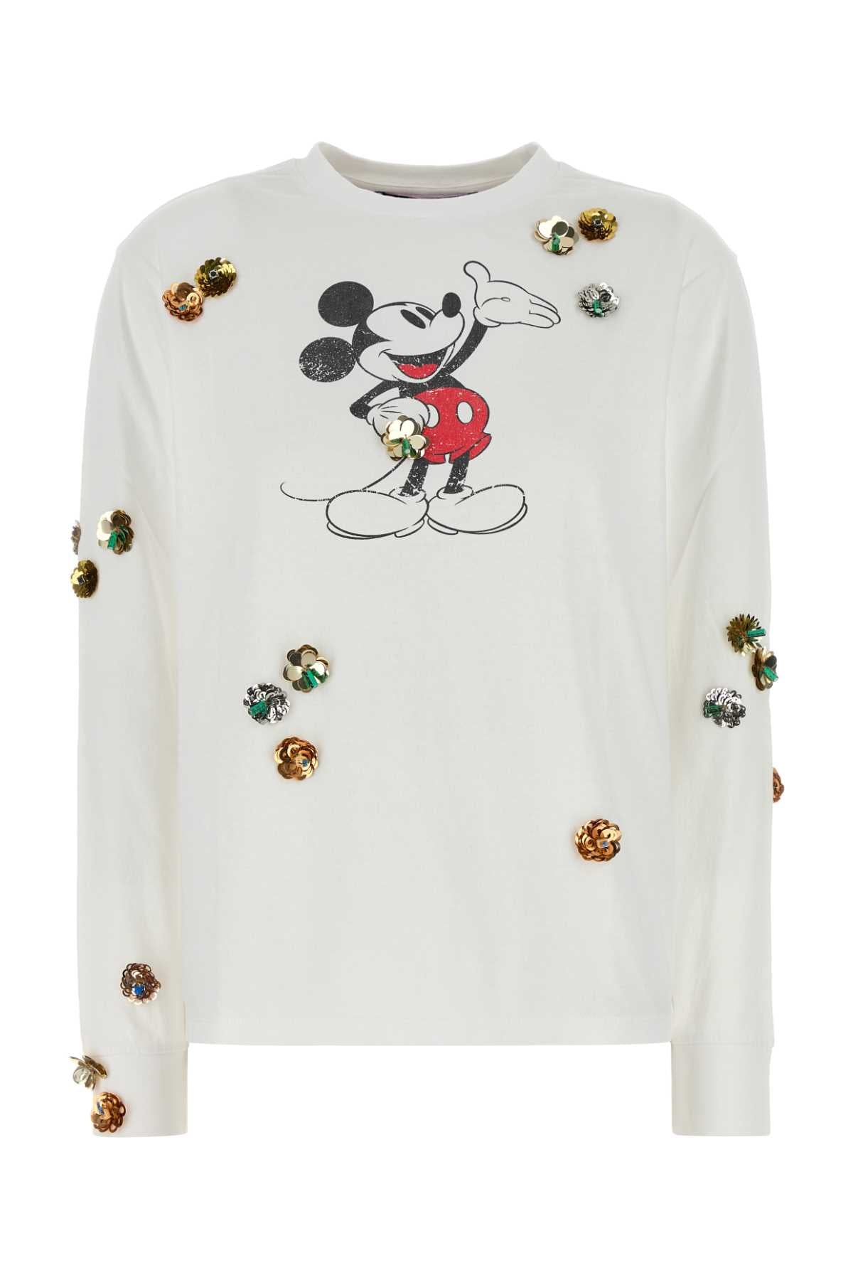 COPERNI Mickey Mouse Cotton T-Shirt for Women - SS25 Collection