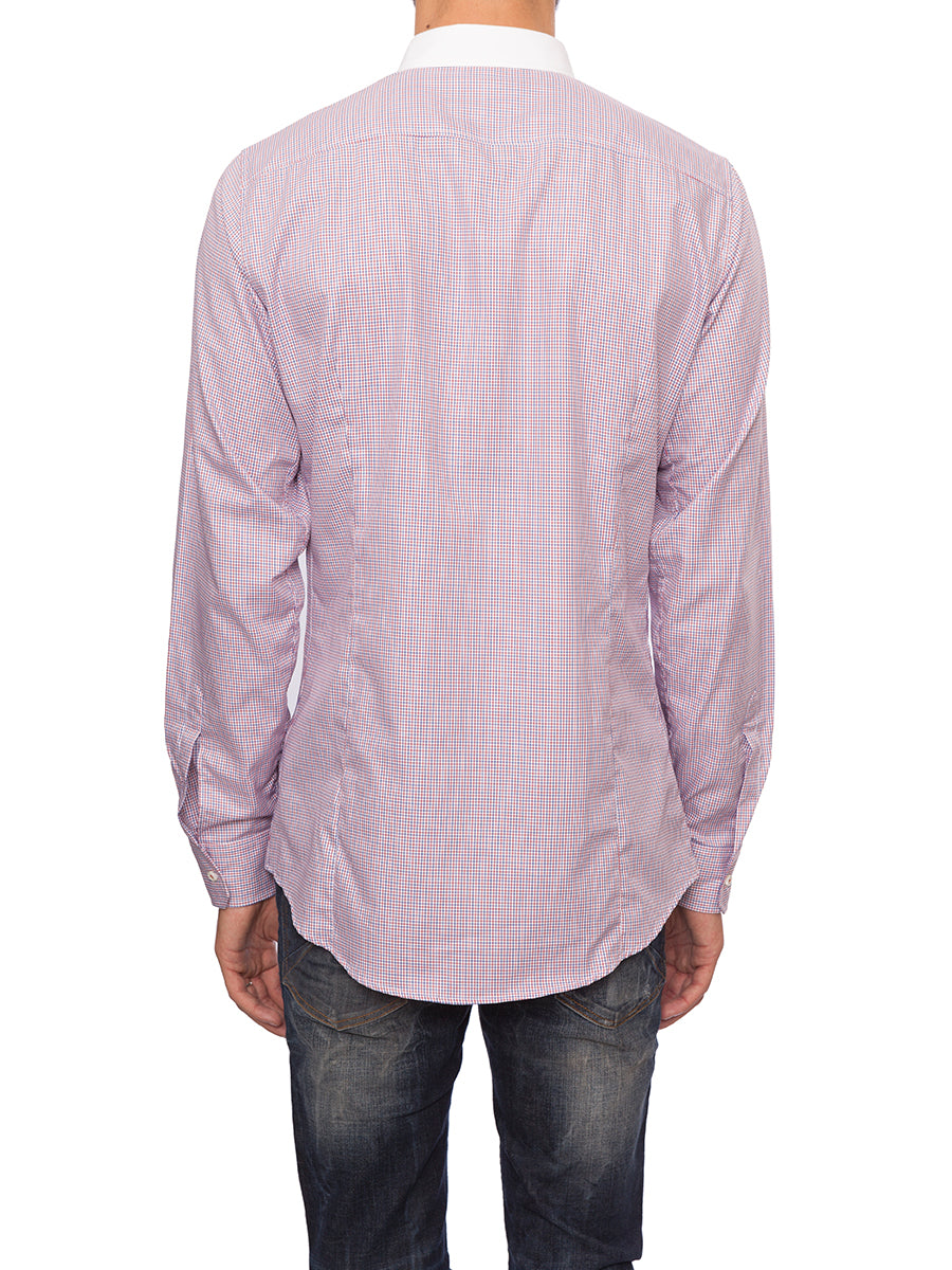 DSQUARED2 Slim Fit Cotton Popeline Shirt for Men