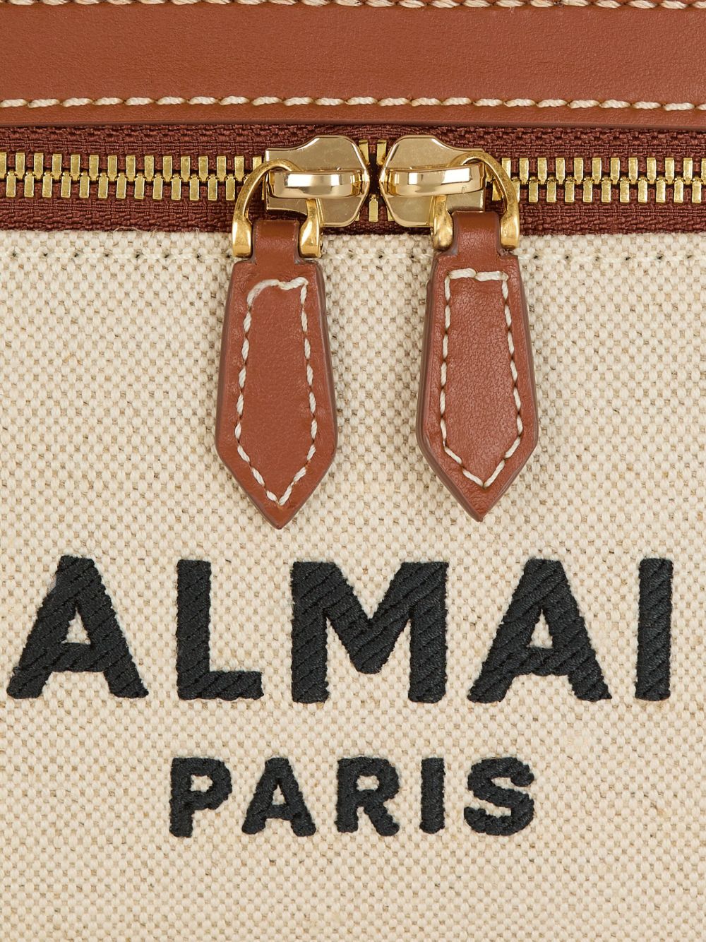 BALMAIN Canvas Vanity Case