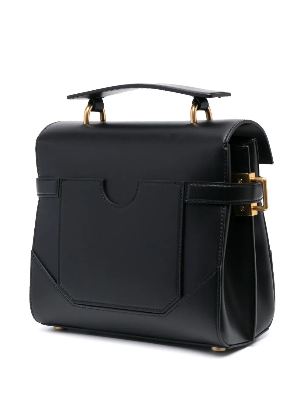 BALMAIN B-BUZZ 23 Calfskin Handbag - Mini Style