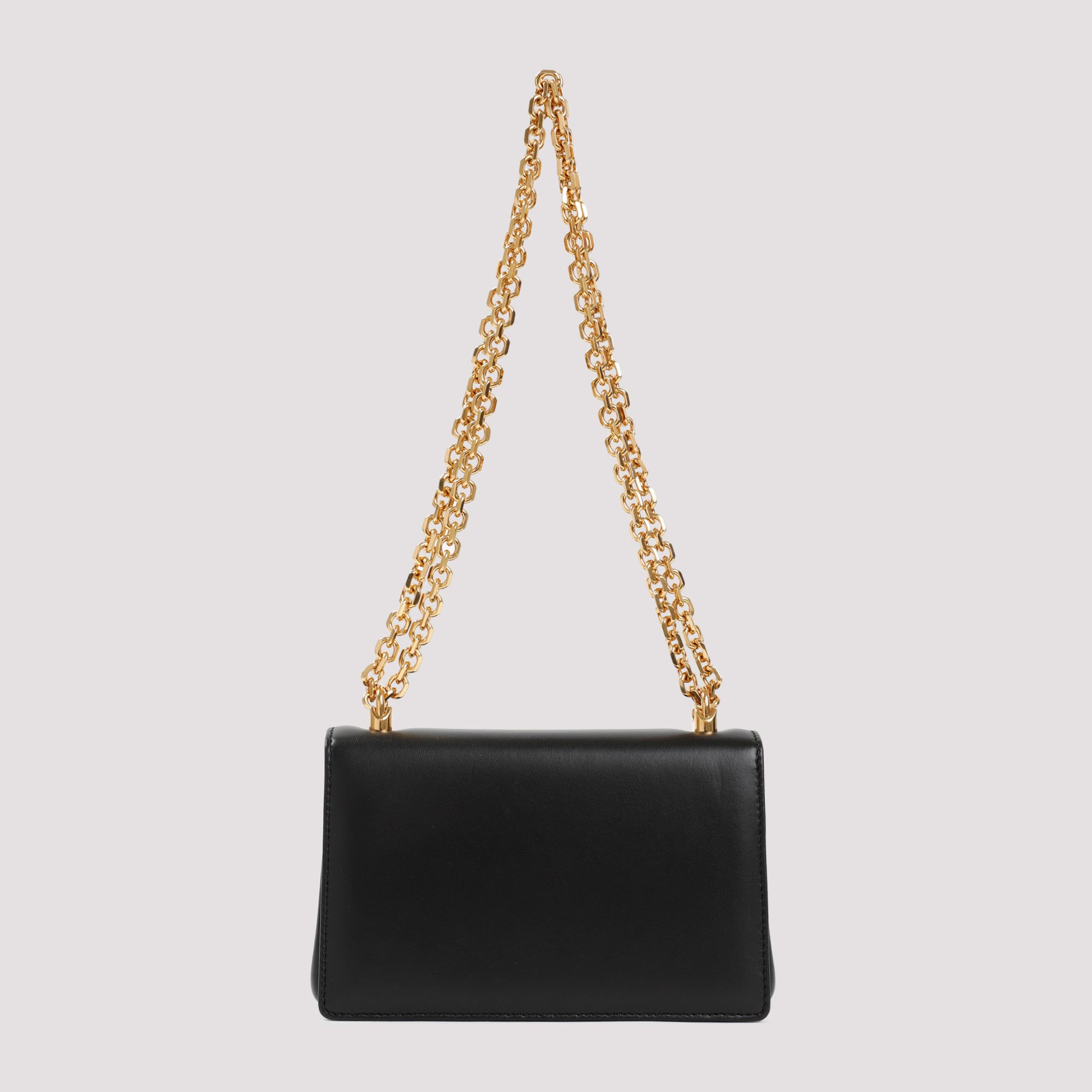 DOLCE & GABBANA Luxurious Mini Clutch with Chain-Link Strap