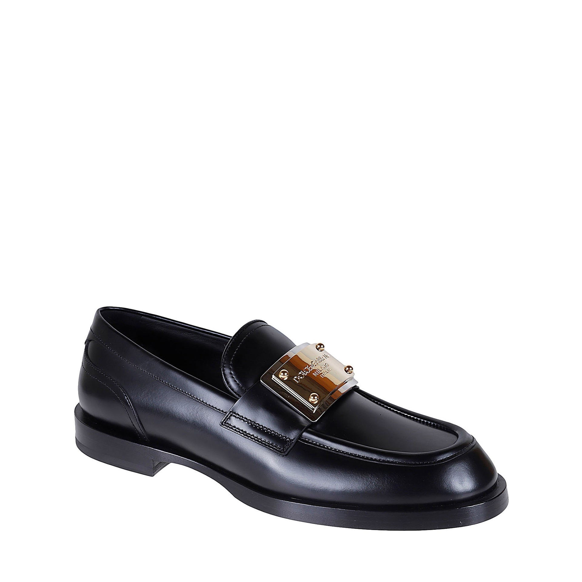 DOLCE & GABBANA Luxurious Leather Loafers for Men