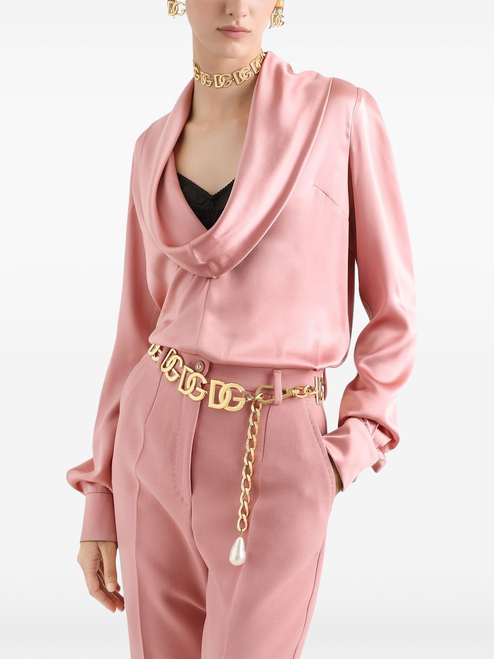 DOLCE & GABBANA Silk Shirt for Women - Mini Fit