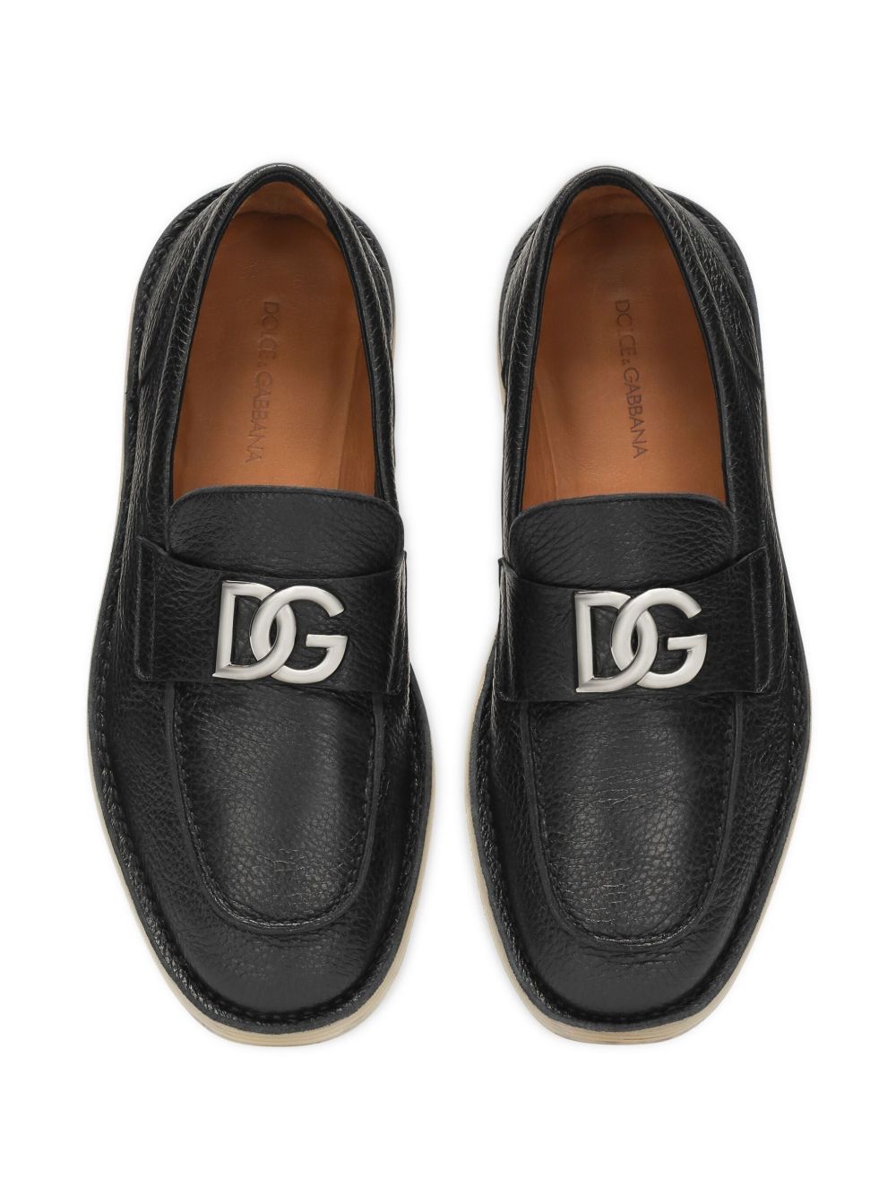 DOLCE & GABBANA Luxurious Deerskin Loafers for Men