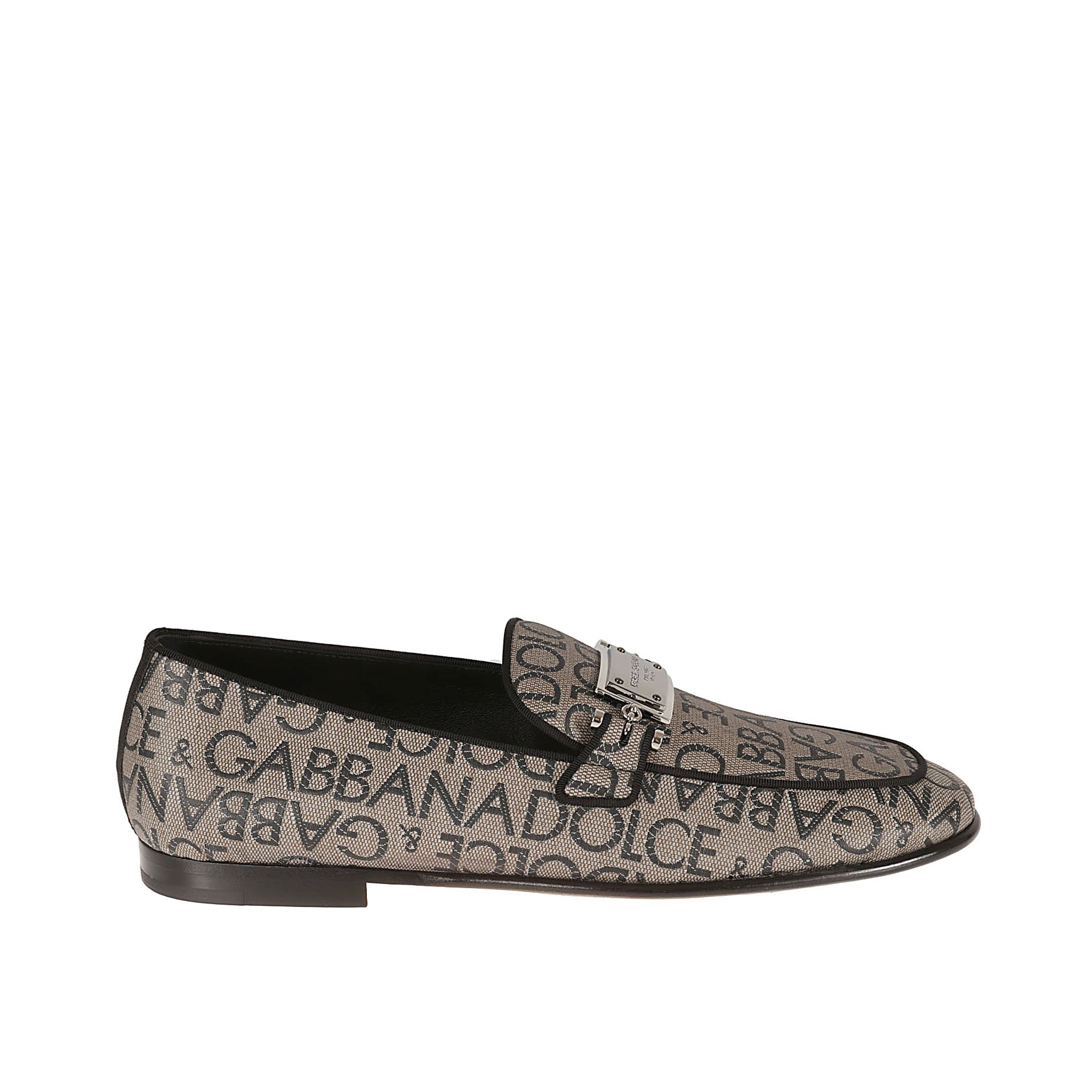 DOLCE & GABBANA Luxury Jaquard Loafers for Men
