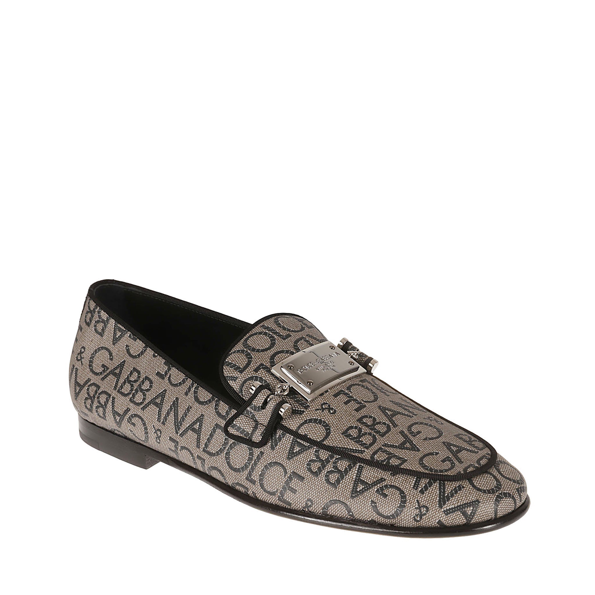 DOLCE & GABBANA Luxury Jaquard Loafers for Men