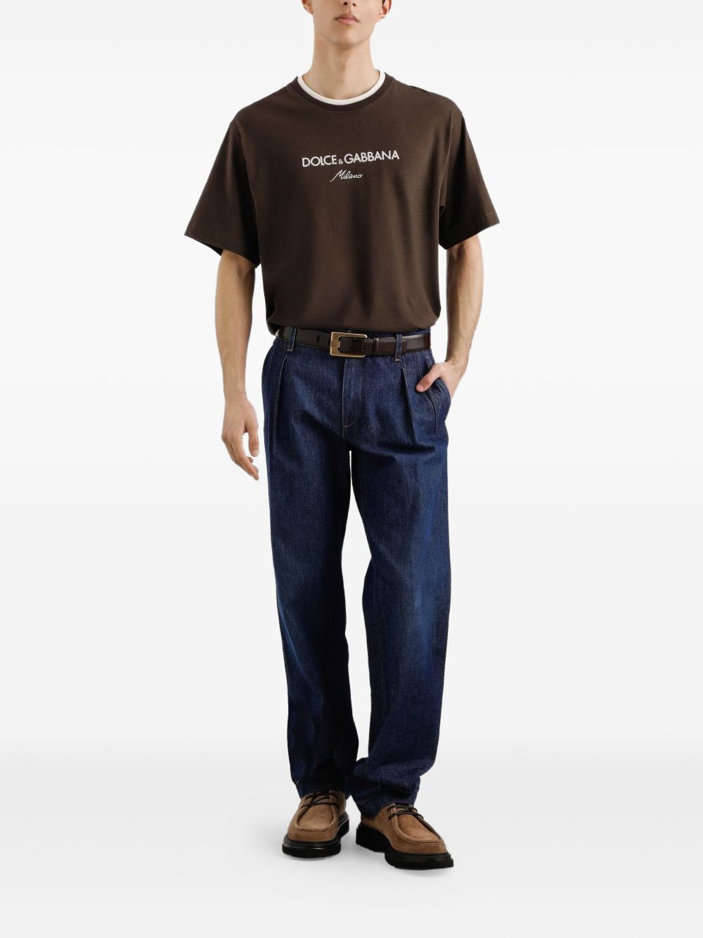 DOLCE & GABBANA Signature Jeans for Men - FW25 Collection