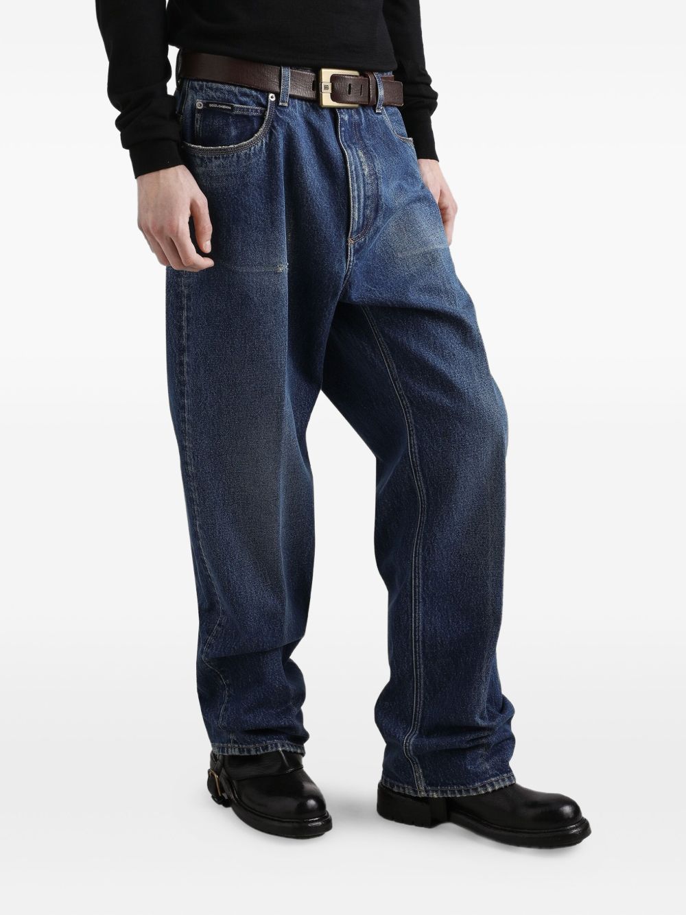 DOLCE & GABBANA Oversized Jeans for Men - Casual Fit