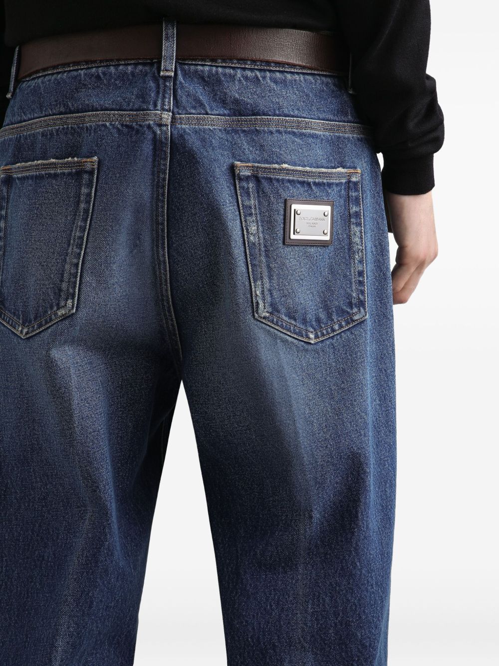 DOLCE & GABBANA Oversized Jeans for Men - Casual Fit