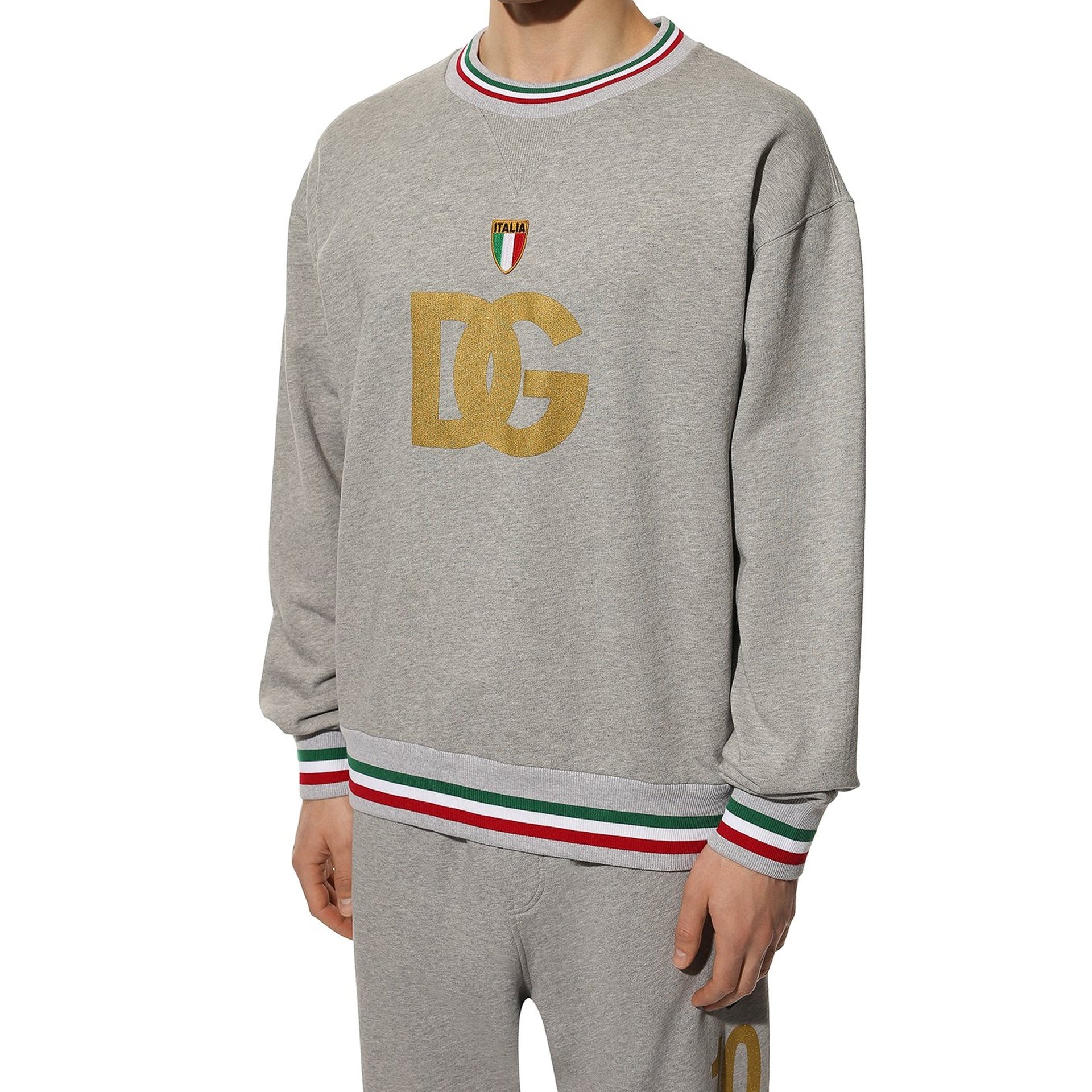DOLCE & GABBANA Logo Sweatshirt for Men - Fall Winter Edition