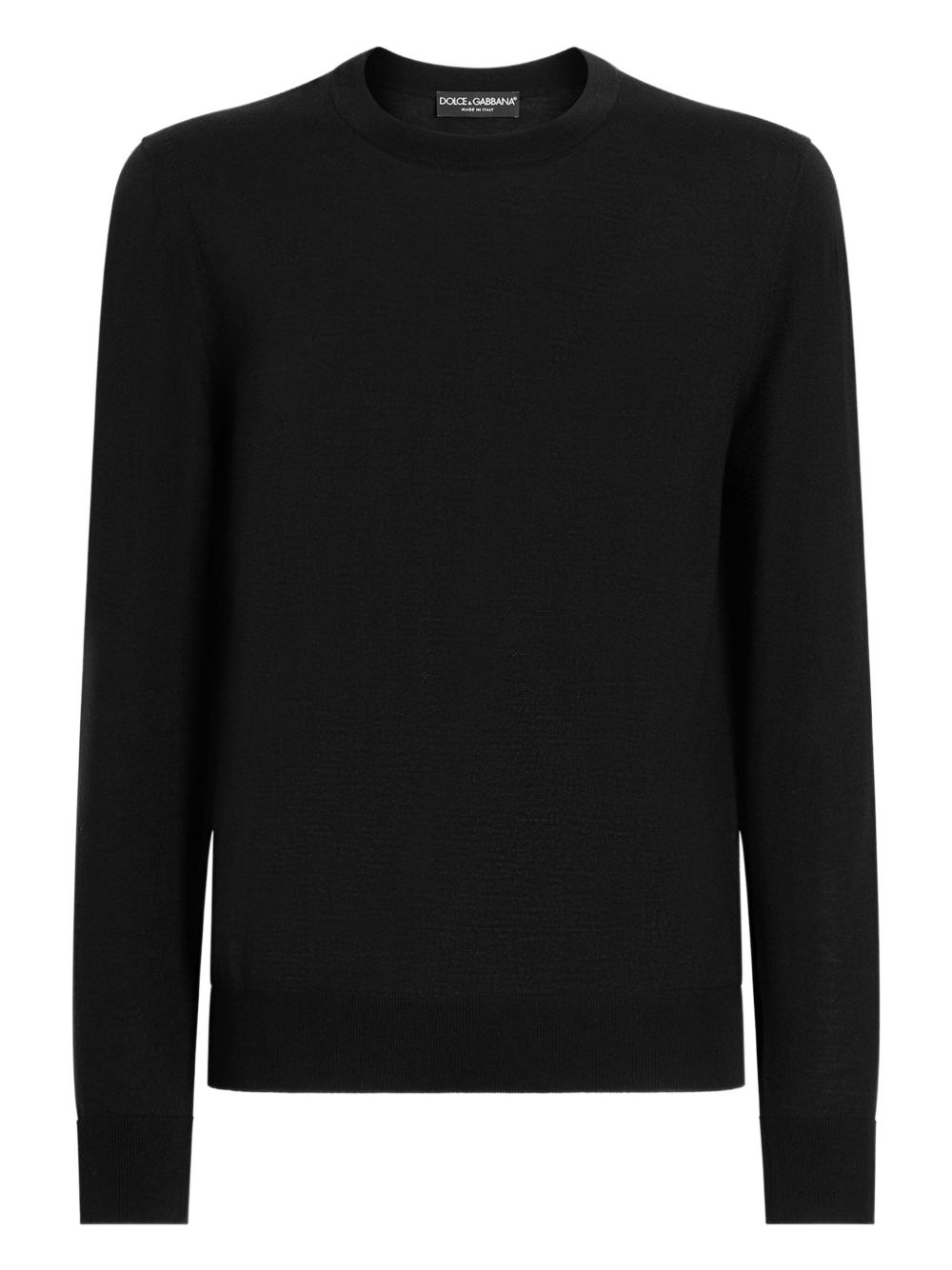 DOLCE & GABBANA Luxury Virgin Wool Sweater for Men