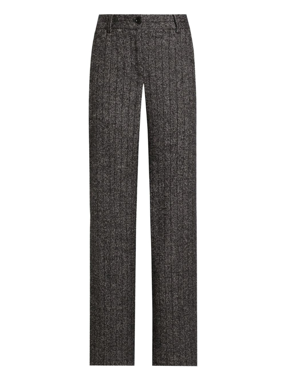 DOLCE & GABBANA Classic Low-Waisted Trousers for Women