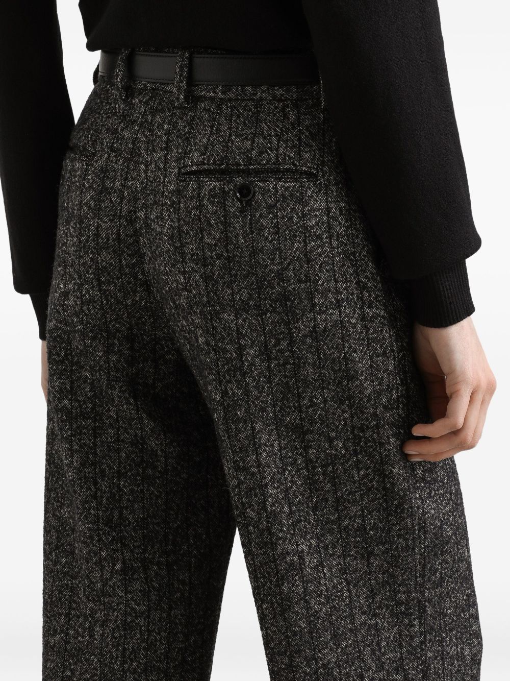 DOLCE & GABBANA Classic Low-Waisted Trousers for Women