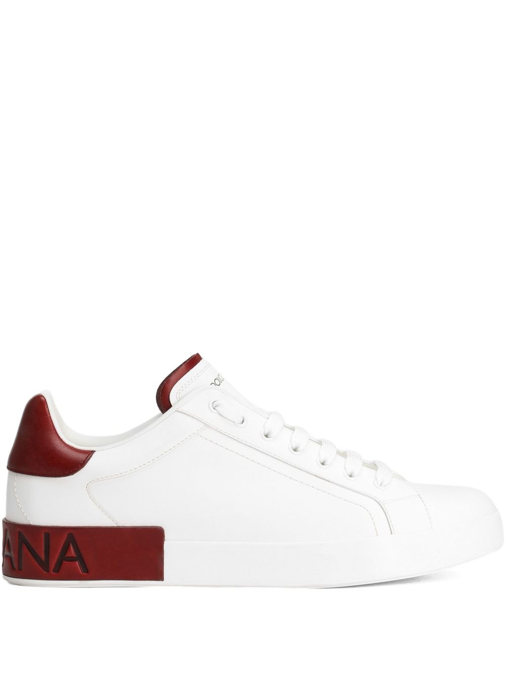 DOLCE & GABBANA Classic Leather Portofino Sneaker for Men