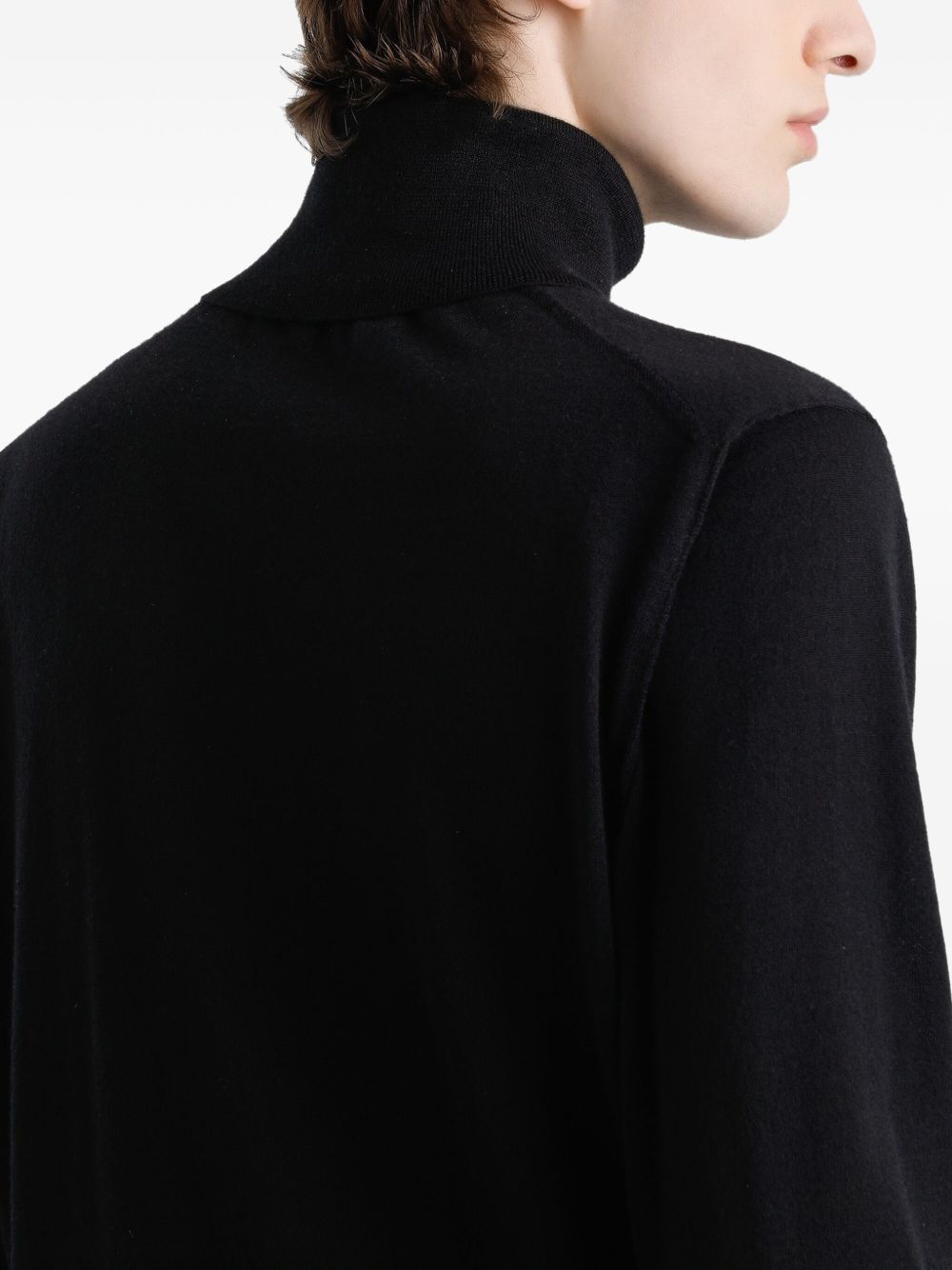 DOLCE & GABBANA Cashmere Turtleneck Sweater for Men - FW25