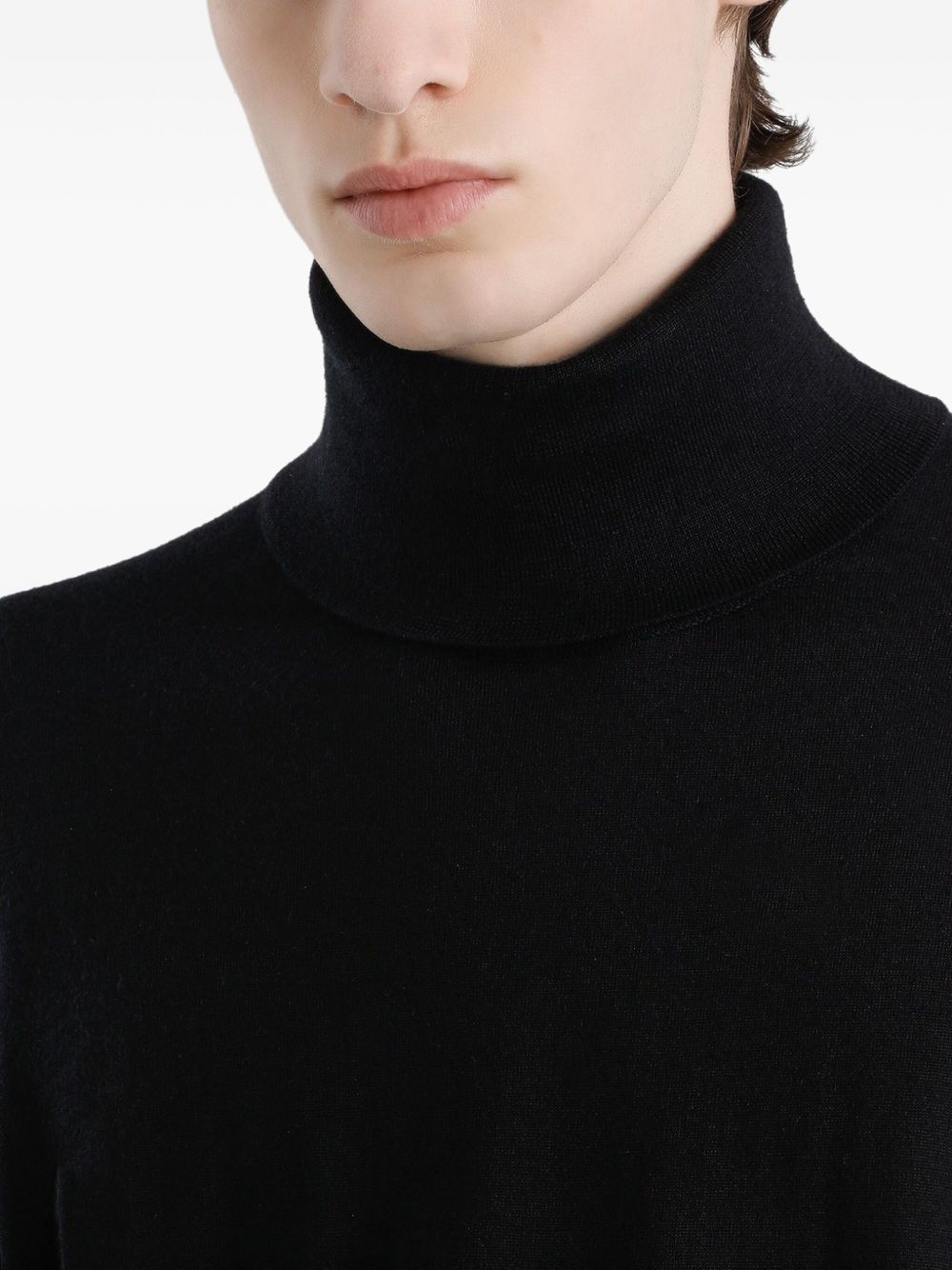 DOLCE & GABBANA Cashmere Turtleneck Sweater for Men - FW25