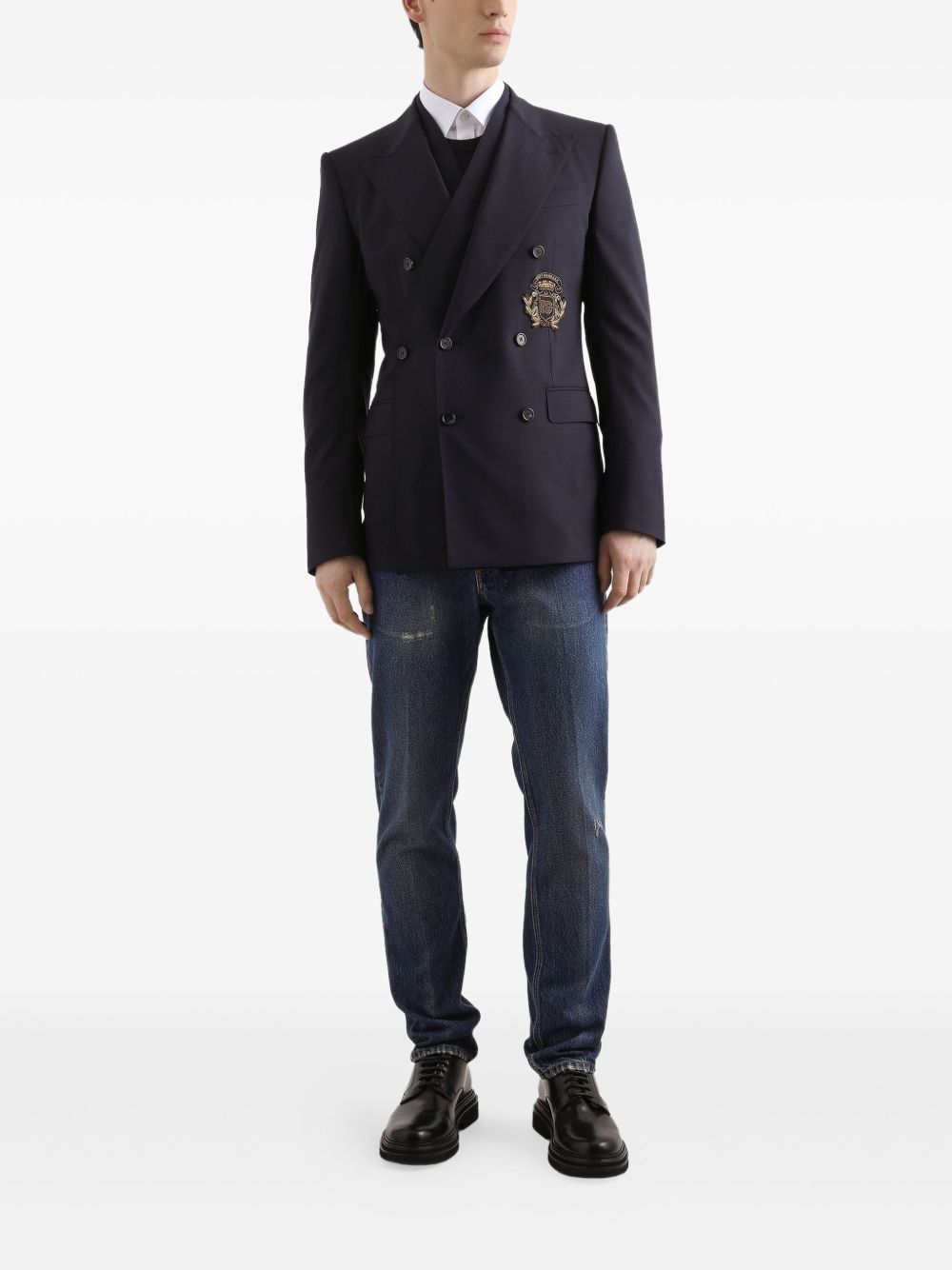 DOLCE & GABBANA Luxurious Crewneck Sweater for Men - FW25