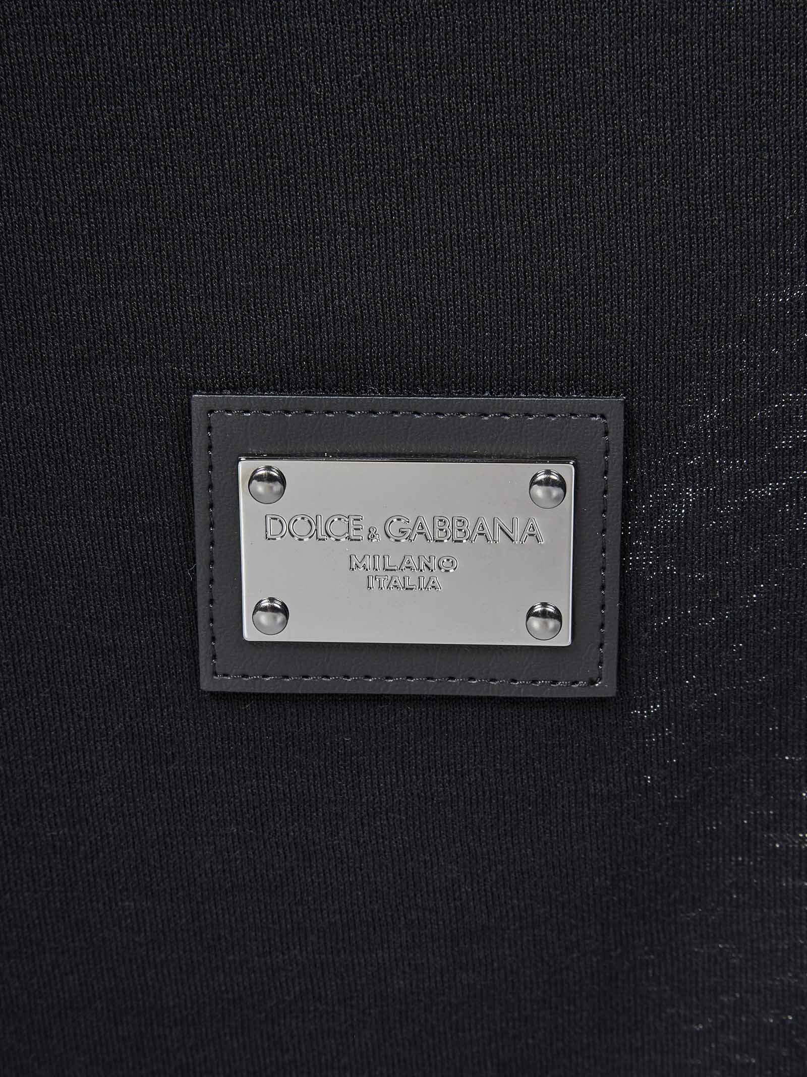 DOLCE & GABBANA Stylish T-Shirt with Logo Plaque for Men - Spring Summer 25