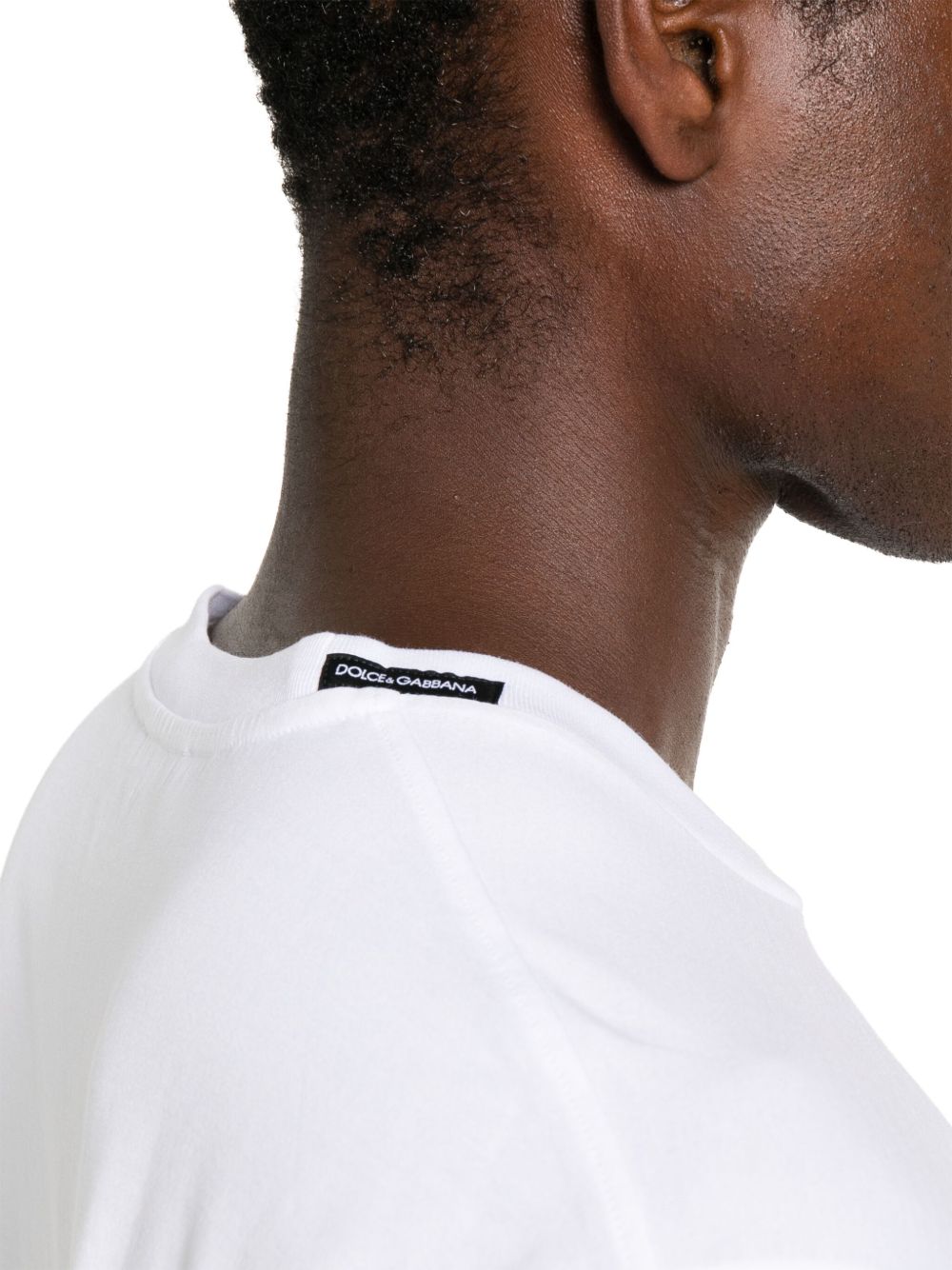 DOLCE & GABBANA Relaxed Fit Luxury T-Shirt for Men - FW25 Collection