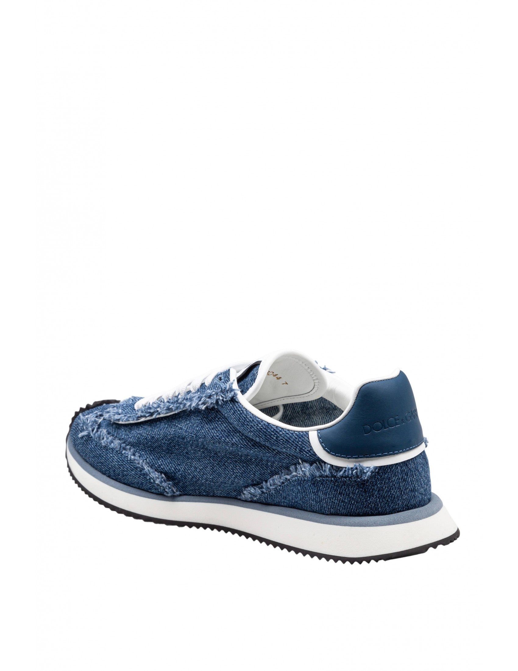 DOLCE & GABBANA Denim Cushion Sneaker