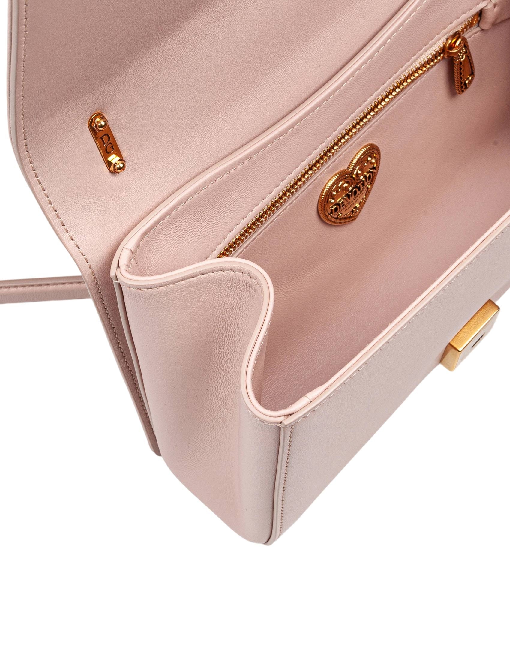 DOLCE & GABBANA Medium Devotion Handbag - Perfect for Fall Winter