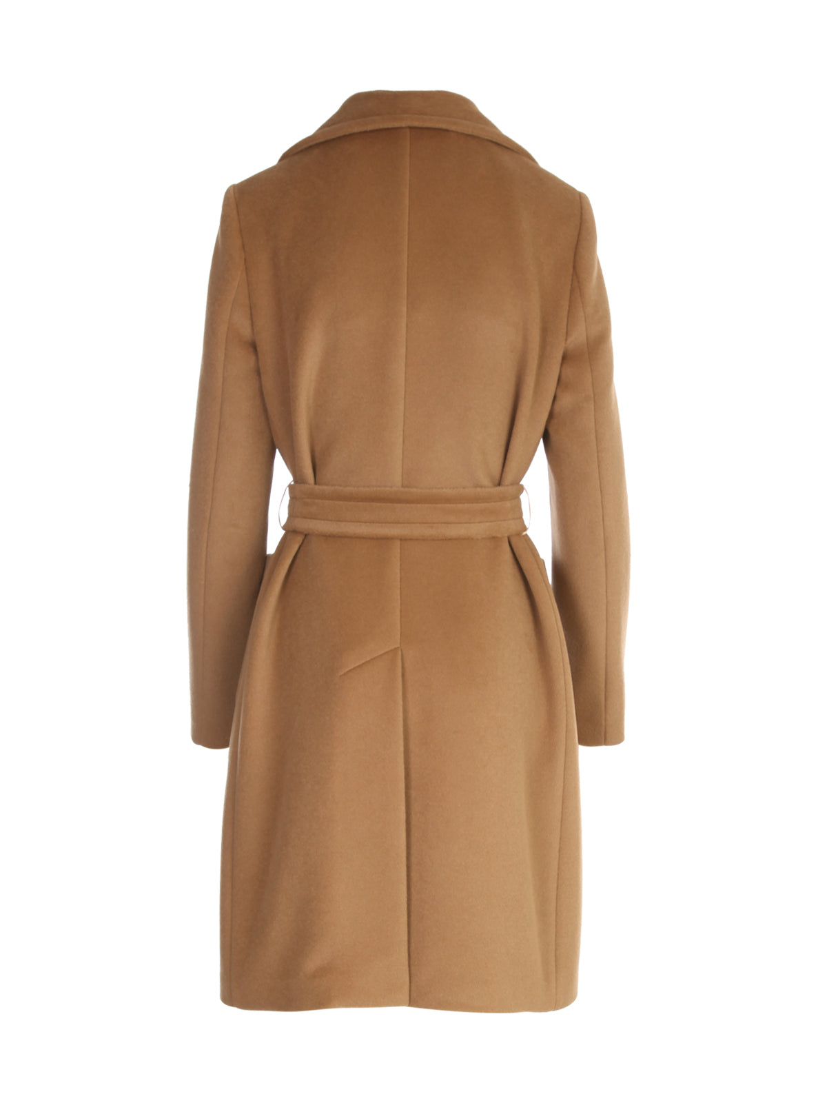 TAGLIATORE Long Jacket with Belt for Women