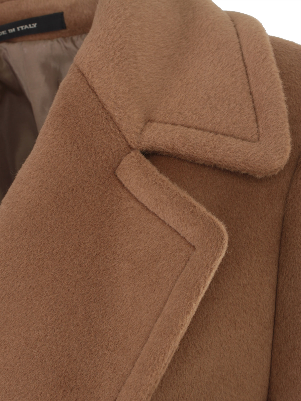 TAGLIATORE Long Jacket with Belt for Women