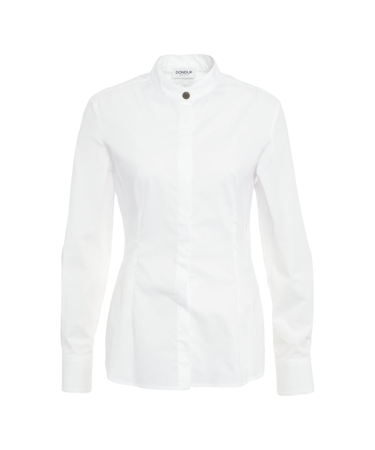 DONDUP Sleek Mandarin Collar Blouse for Women - FW25