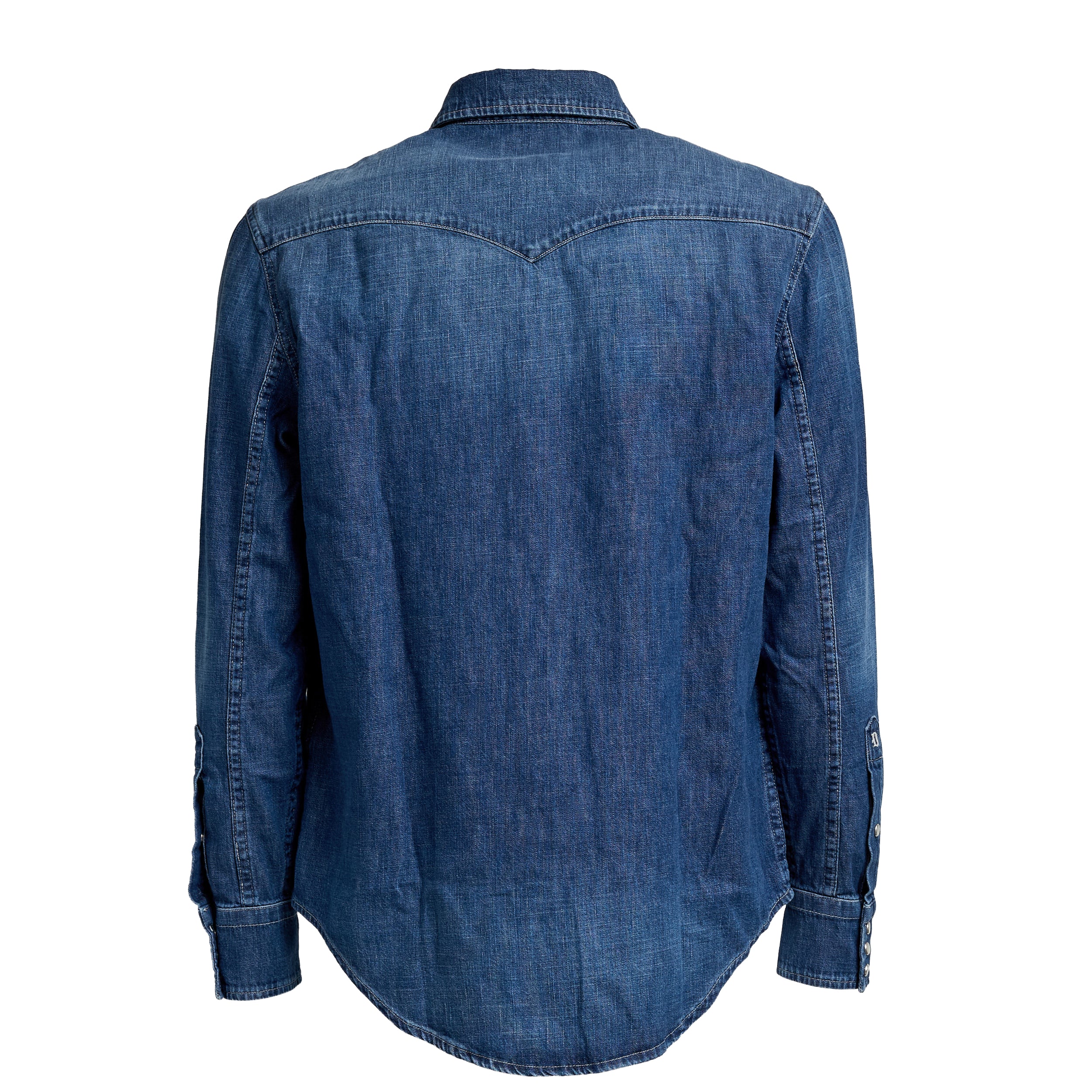 DONDUP Men's Regular Fit Western Denim Shirt