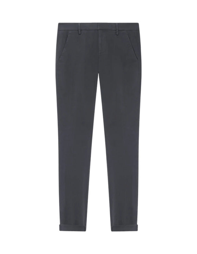 DONDUP Slim Fit Ankle-Length Trousers for Men
