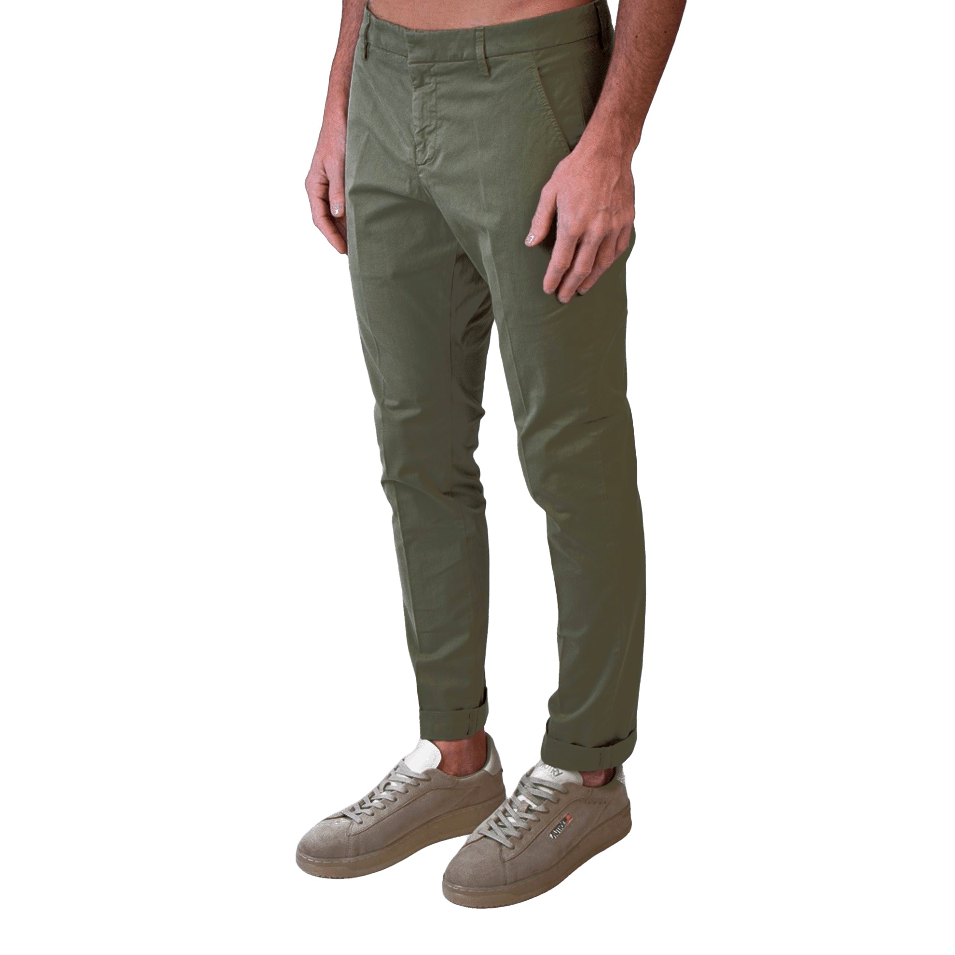 DONDUP Slim-Fit Trousers for Men - Spring Summer 25