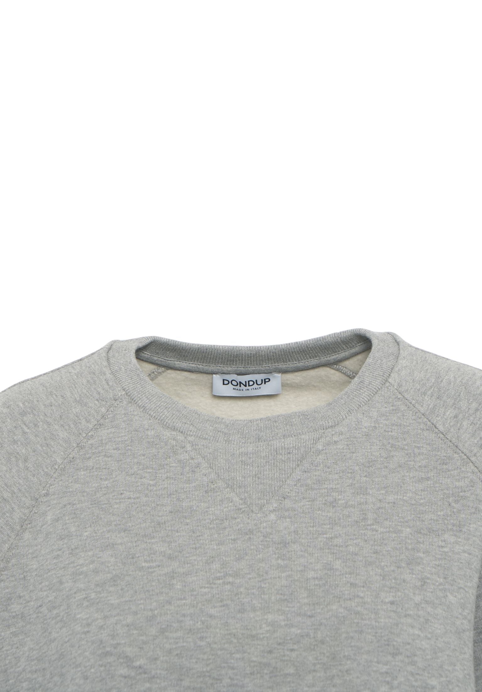 DONDUP Cropped Crew Neck Sweatshirt for Women