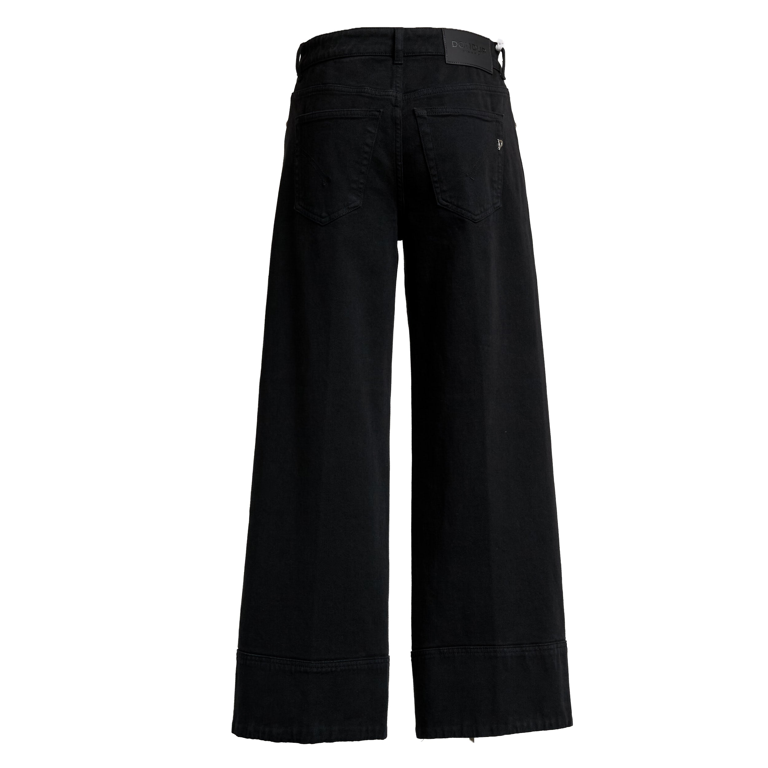 DONDUP Wide Leg High Hem Jeans for Women