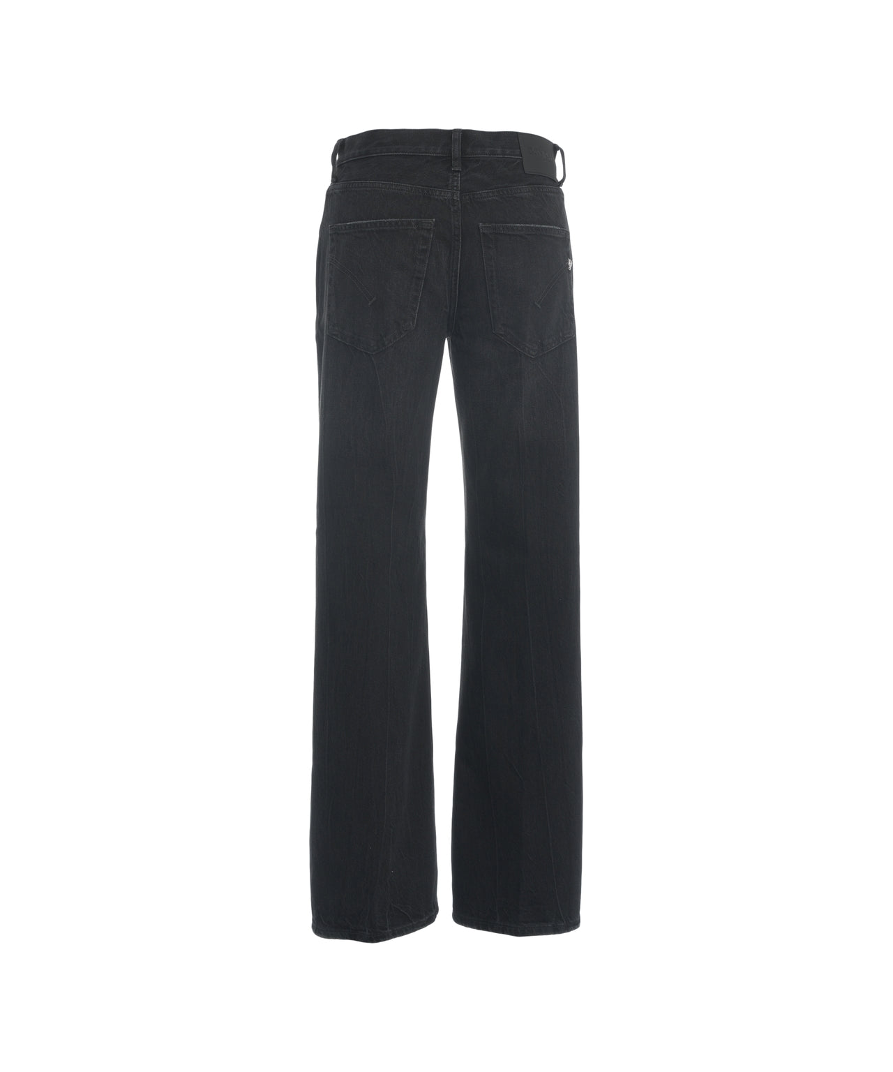 DONDUP Straight-Leg Jeans with Distinctive Button Closure
