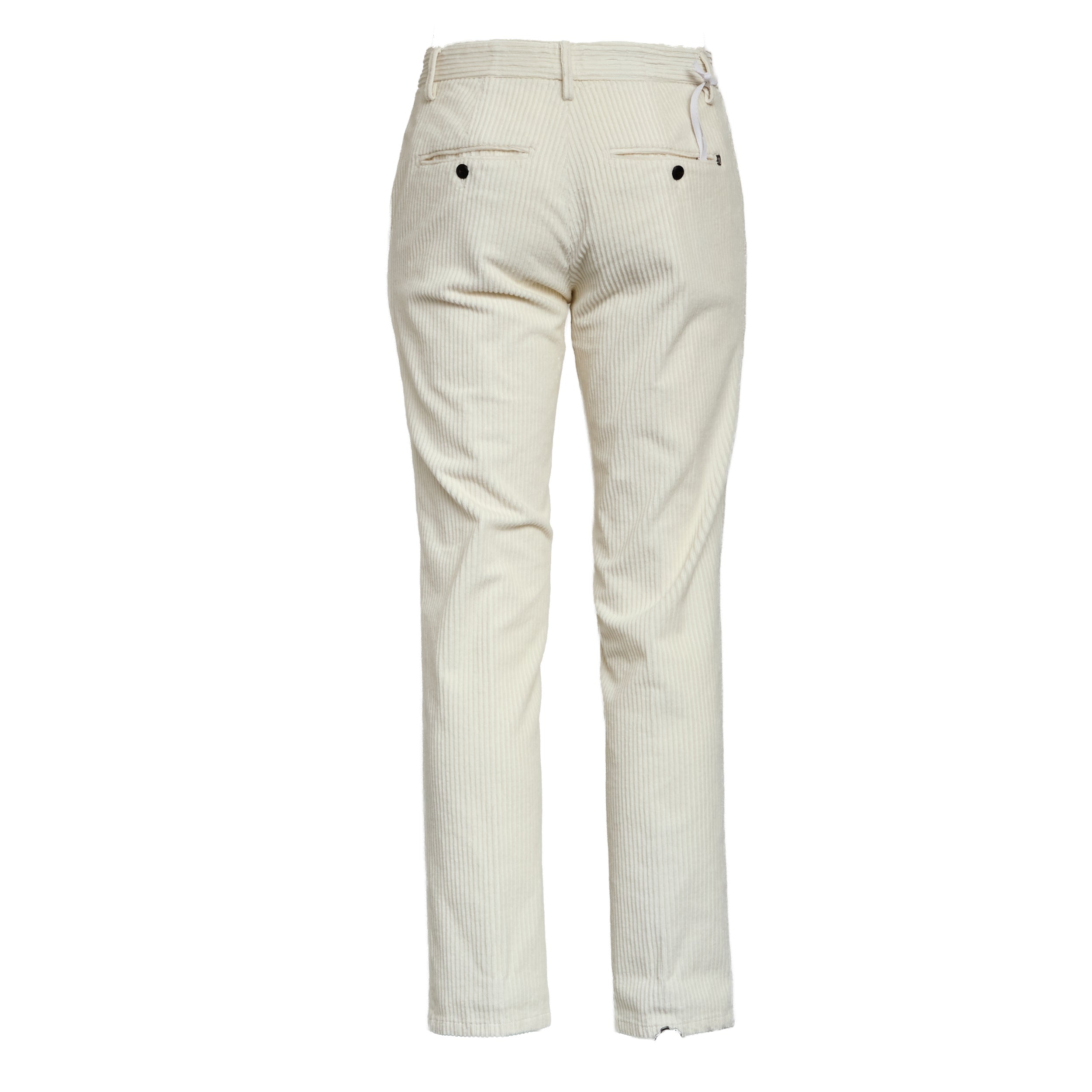 DONDUP Straight Leg Velour Trousers for Men