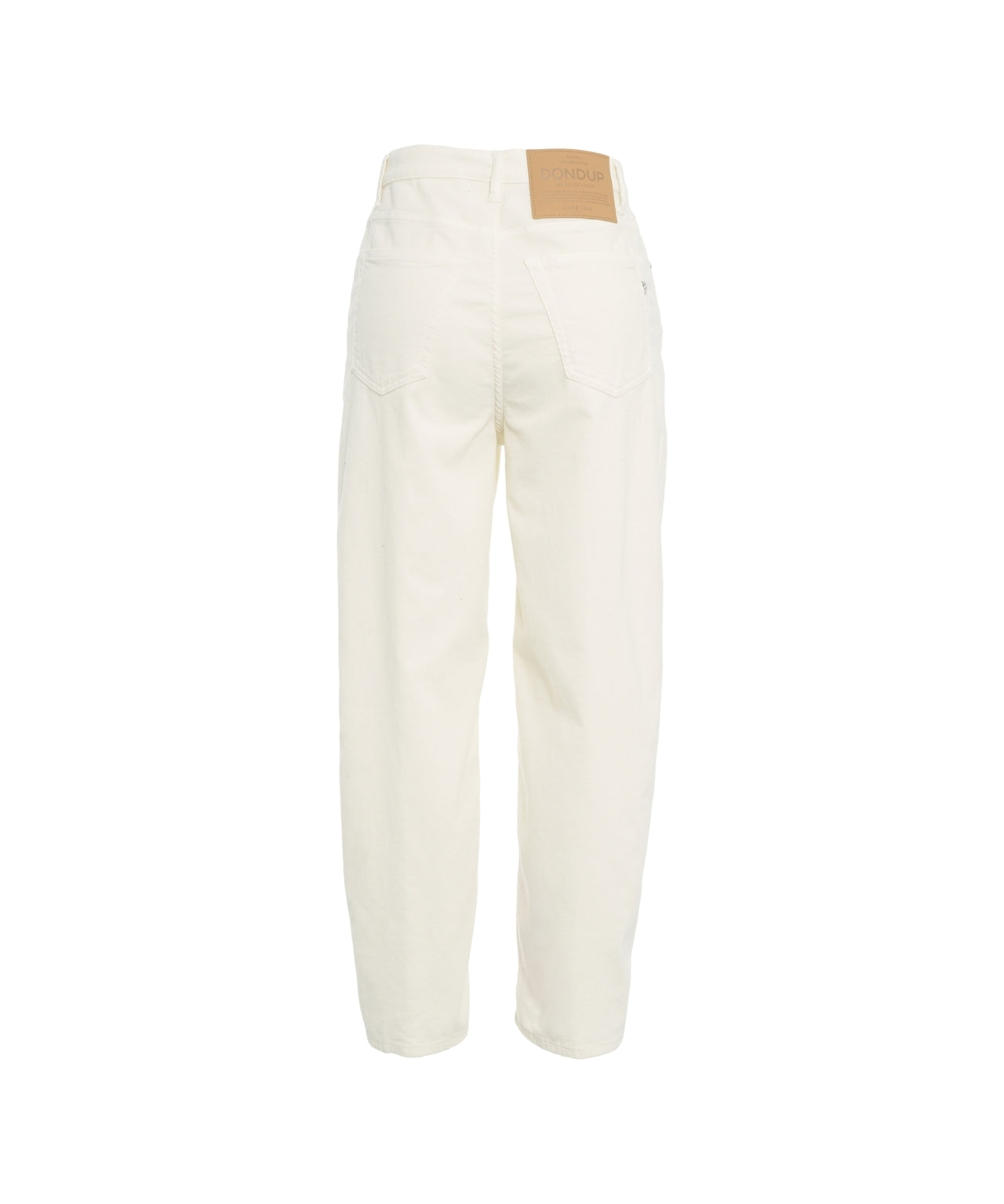 DONDUP High Waist Relaxed Fit Trousers