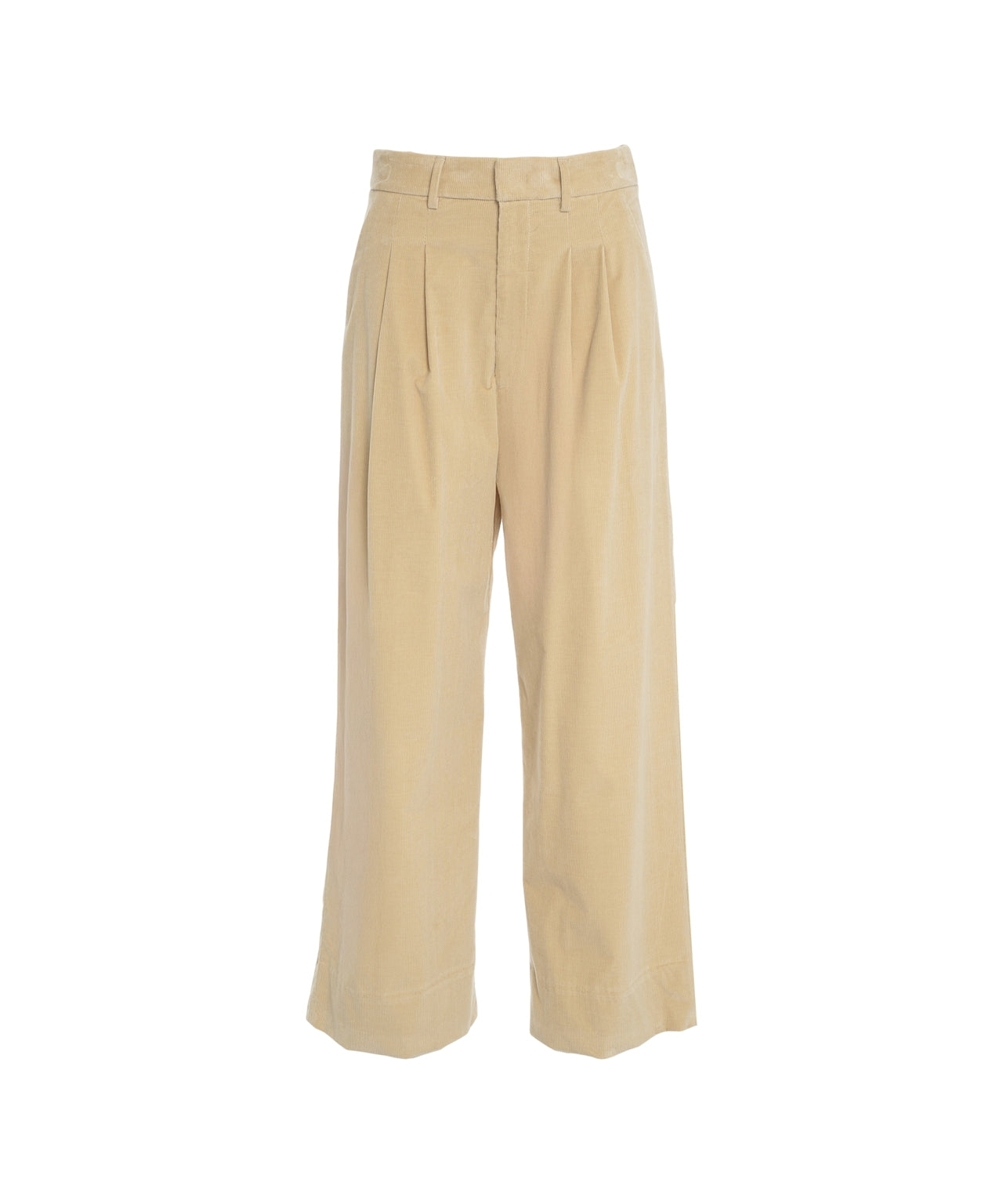 DONDUP High Waist Pleated Trousers