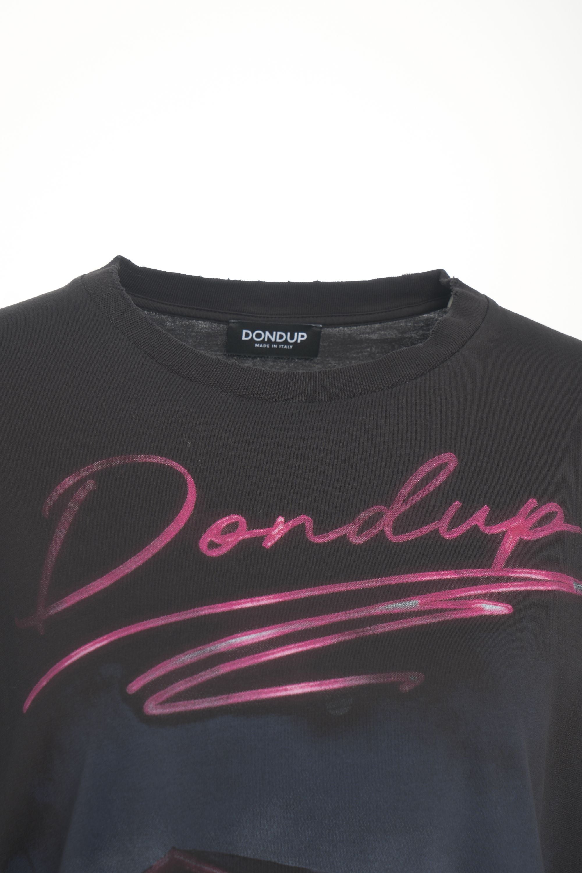 DONDUP Stylish Graphic Tee with Motel Print