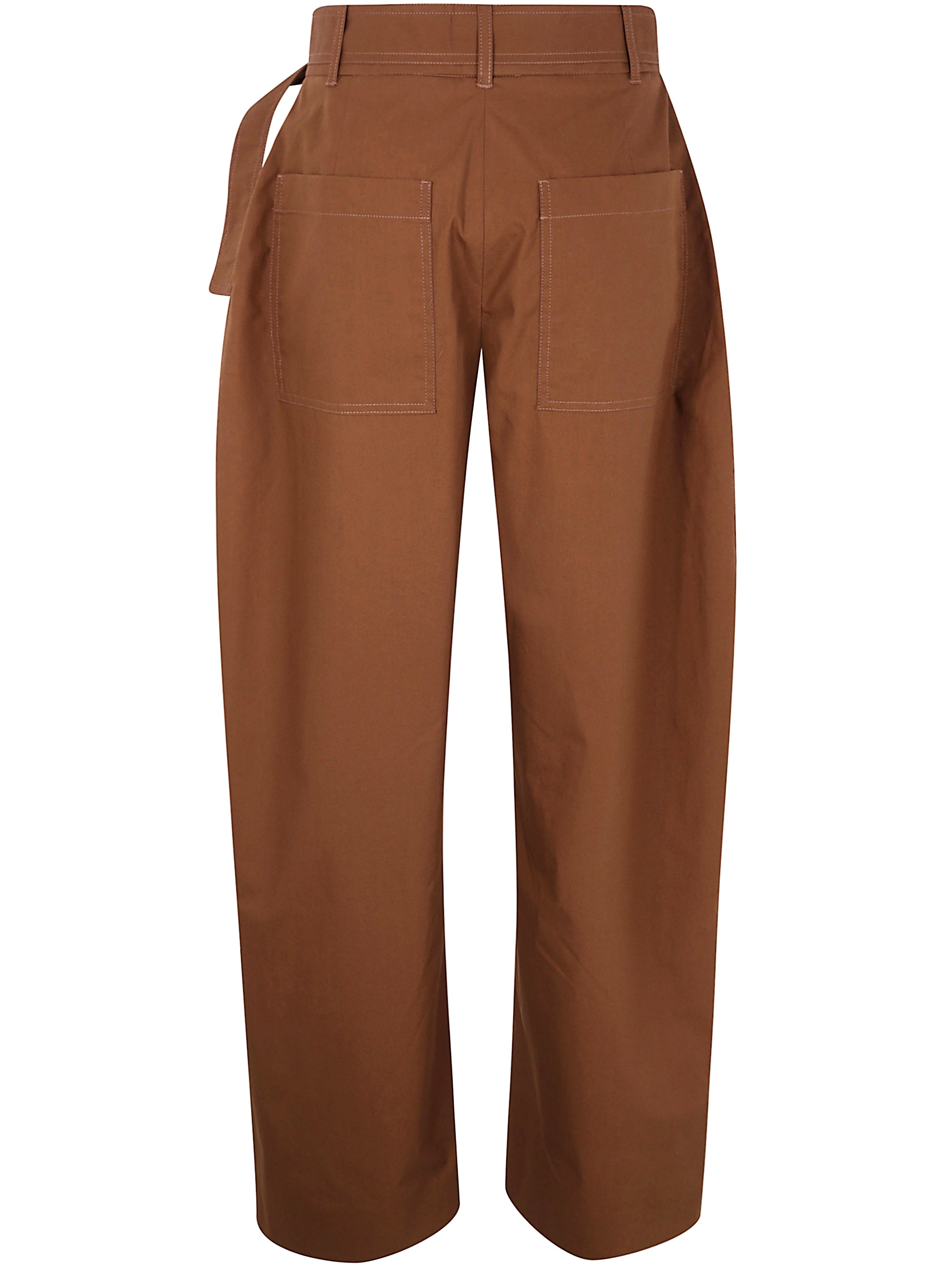 STUDIO NICHOLSON Belted Round Leg Pant for Women