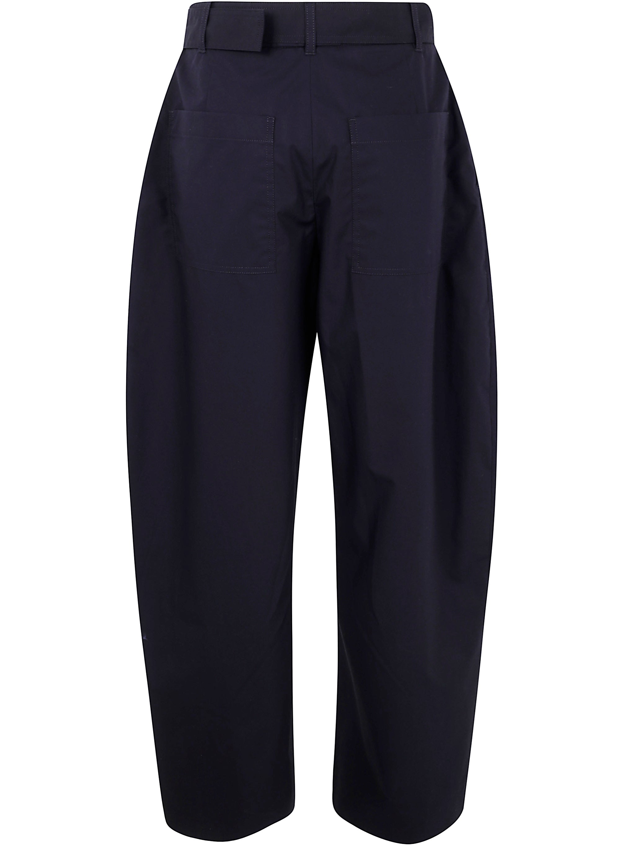 STUDIO NICHOLSON Belted Round Leg Pant