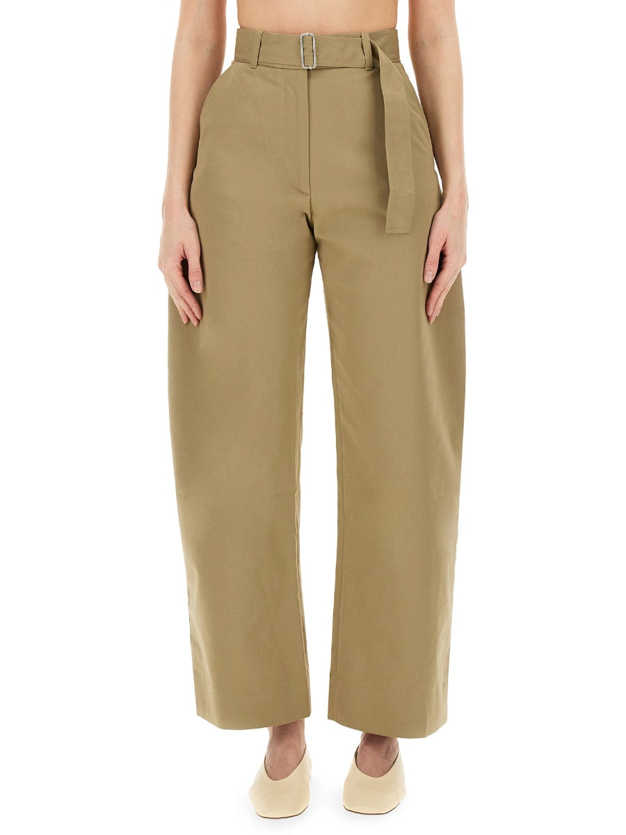 パンツ STUDIO NICHOLSON BELTED ROUND LEG PANT STUDIO NICHOLSON Belted Round Leg Pant