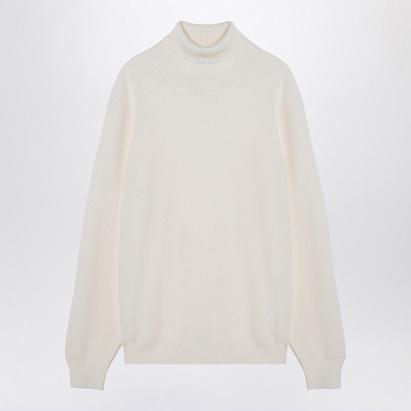 TAGLIATORE Men's Virgin Wool Turtleneck Sweater