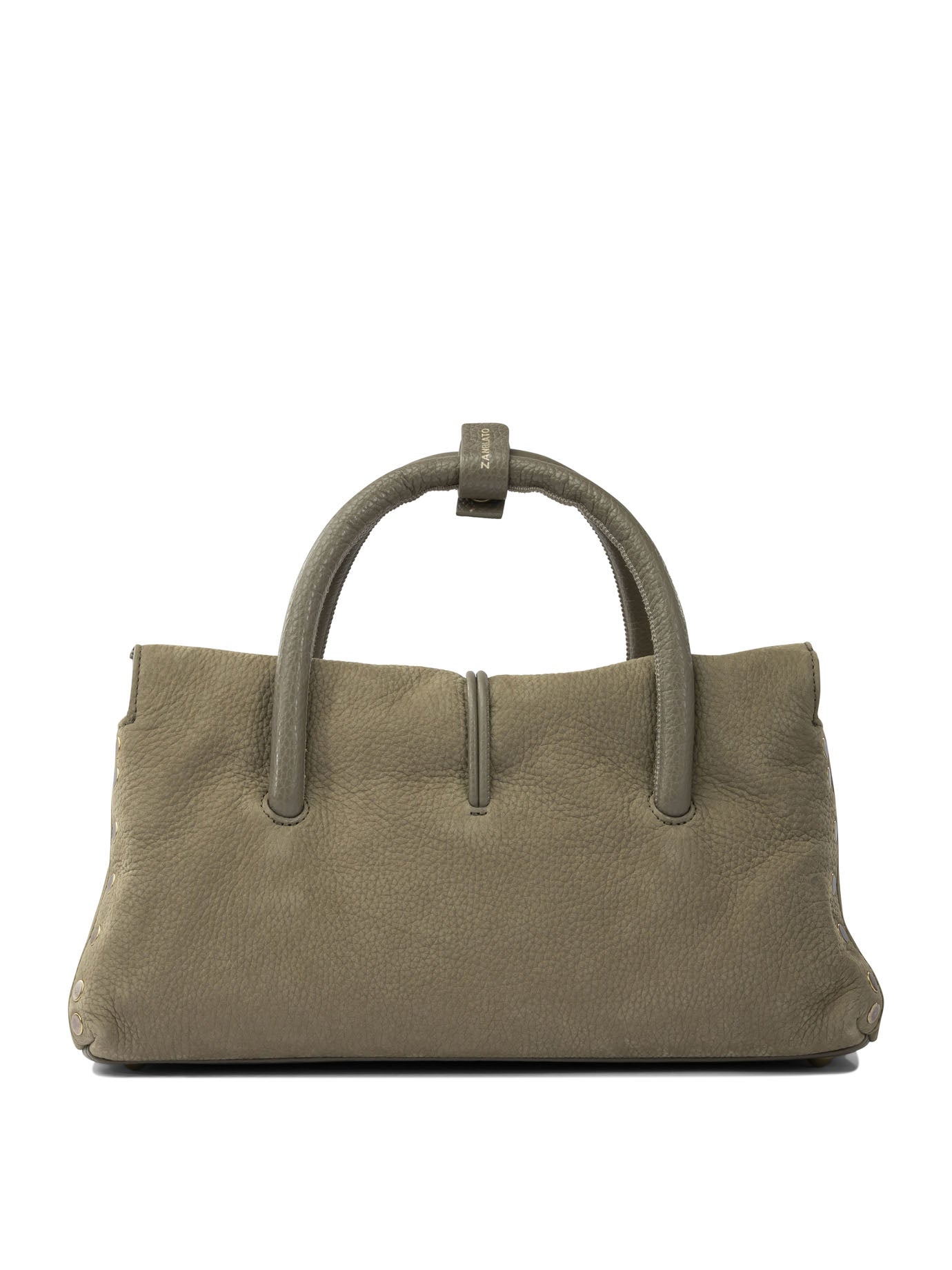 ZANELLATO Mini Structured Handbag with Adjustable Shoulder Strap
