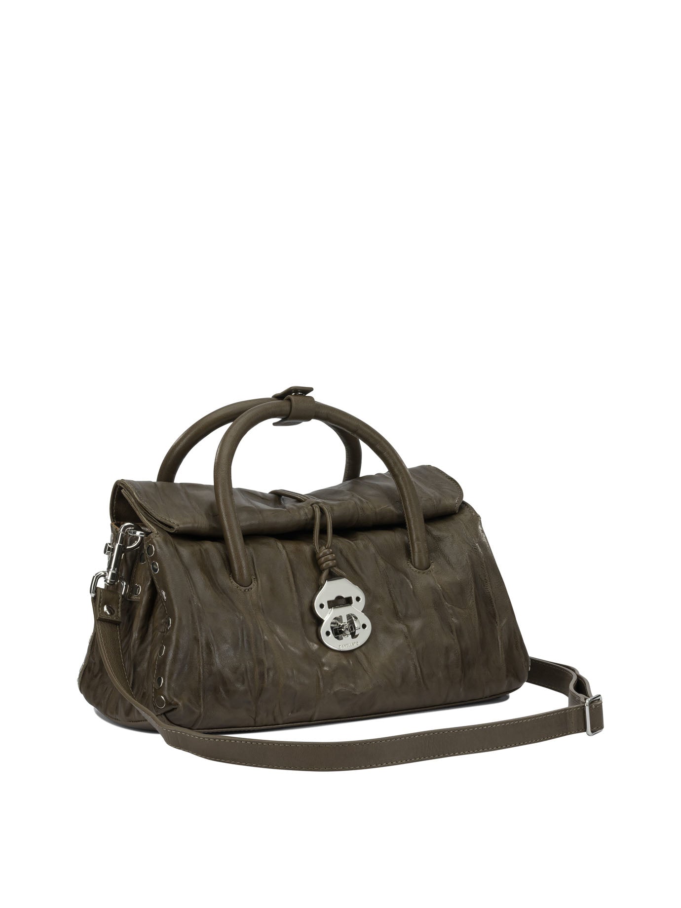 ZANELLATO Mini Pleated Leather Handbag