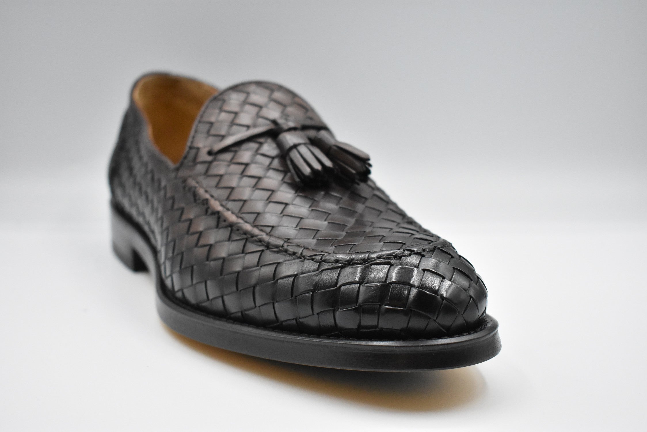 DOUCAL'S Men's Low Weave Lace-Up Shoes