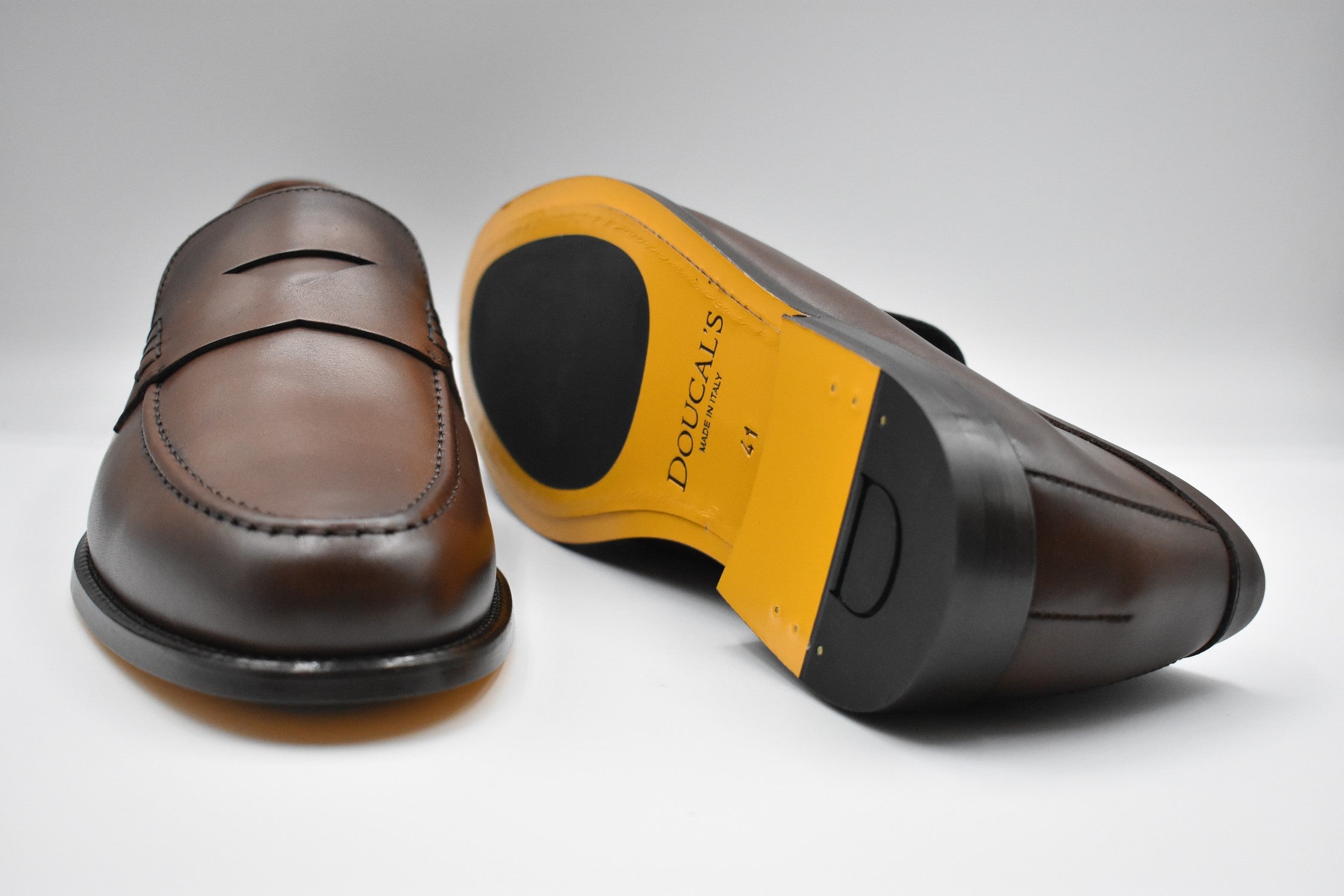 DOUCAL'S Stylish Penny Loafers for Men