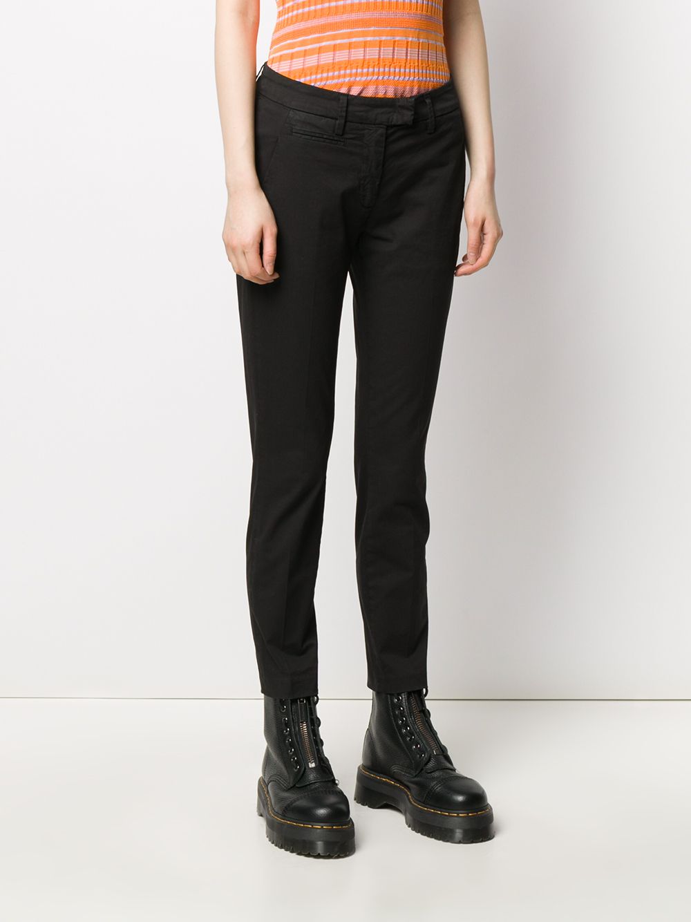 DONDUP Perfect Cotton Trousers for Women - SS22 Collection